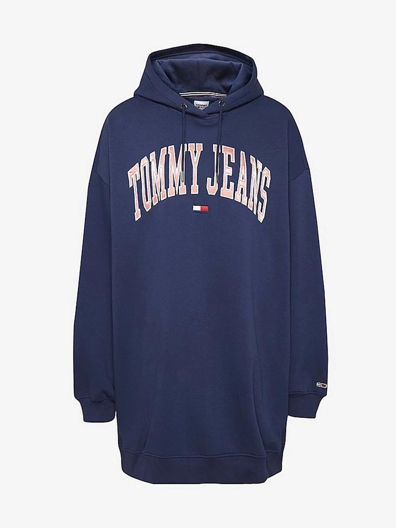 Tommy Jeans Obleka Modra - Pepit.si