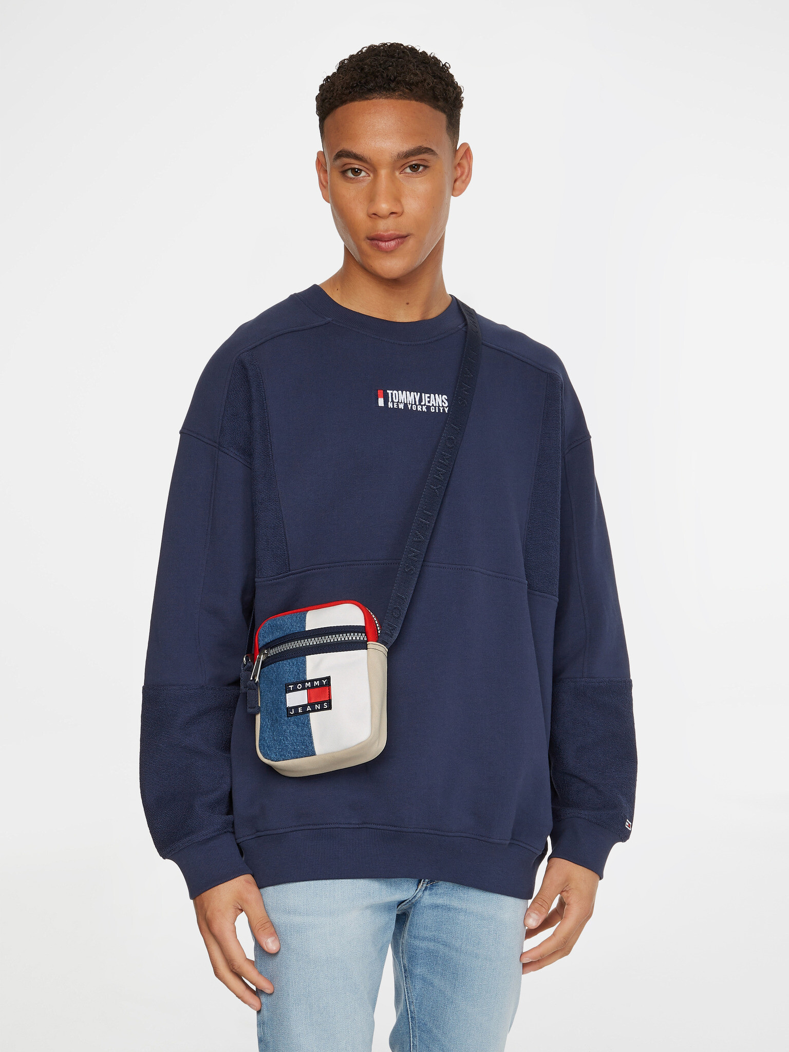 Tommy Jeans Torbica za čez ramo Bež - Pepit.si