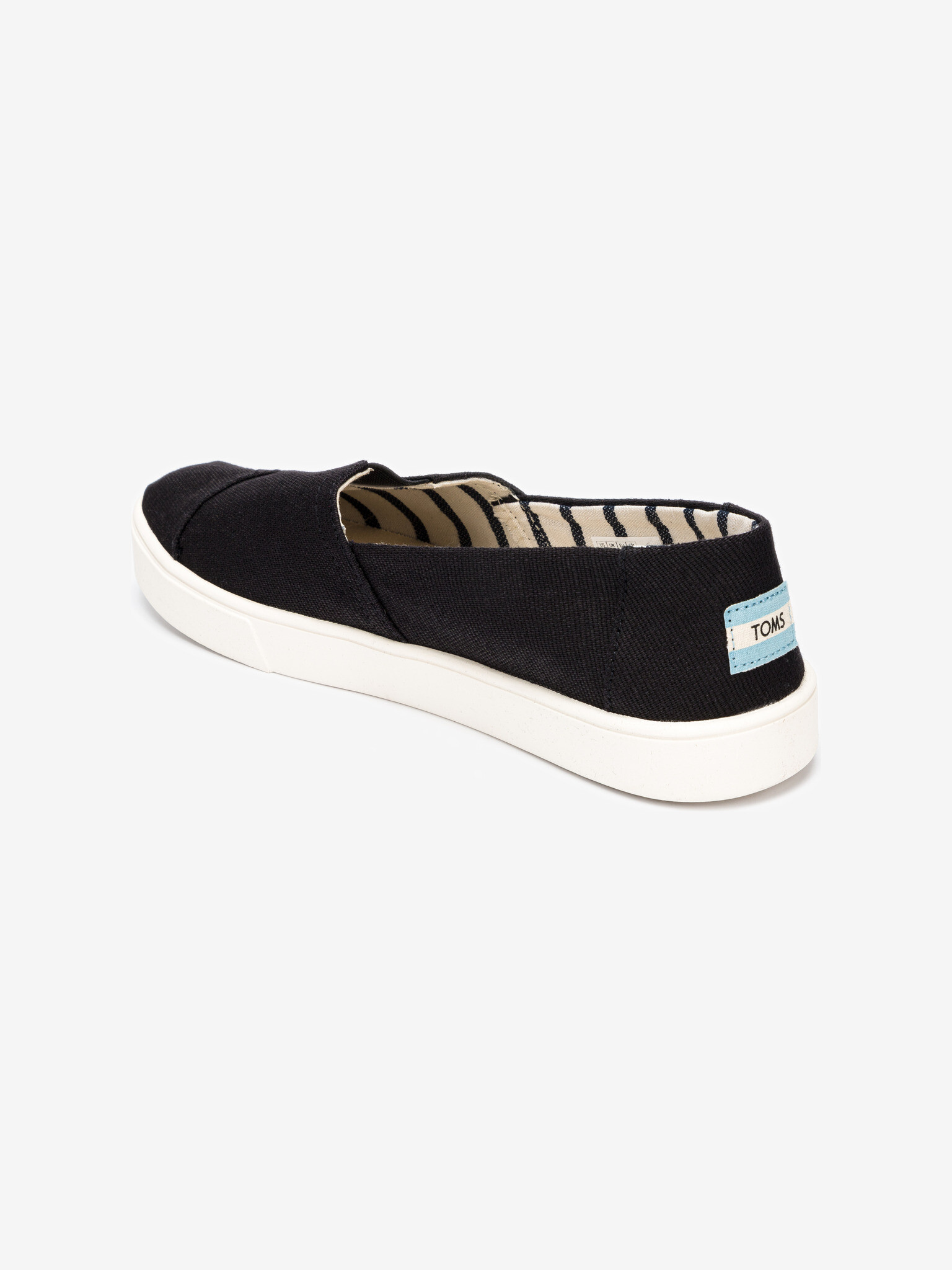 TOMS Slip On Črna - Pepit.si