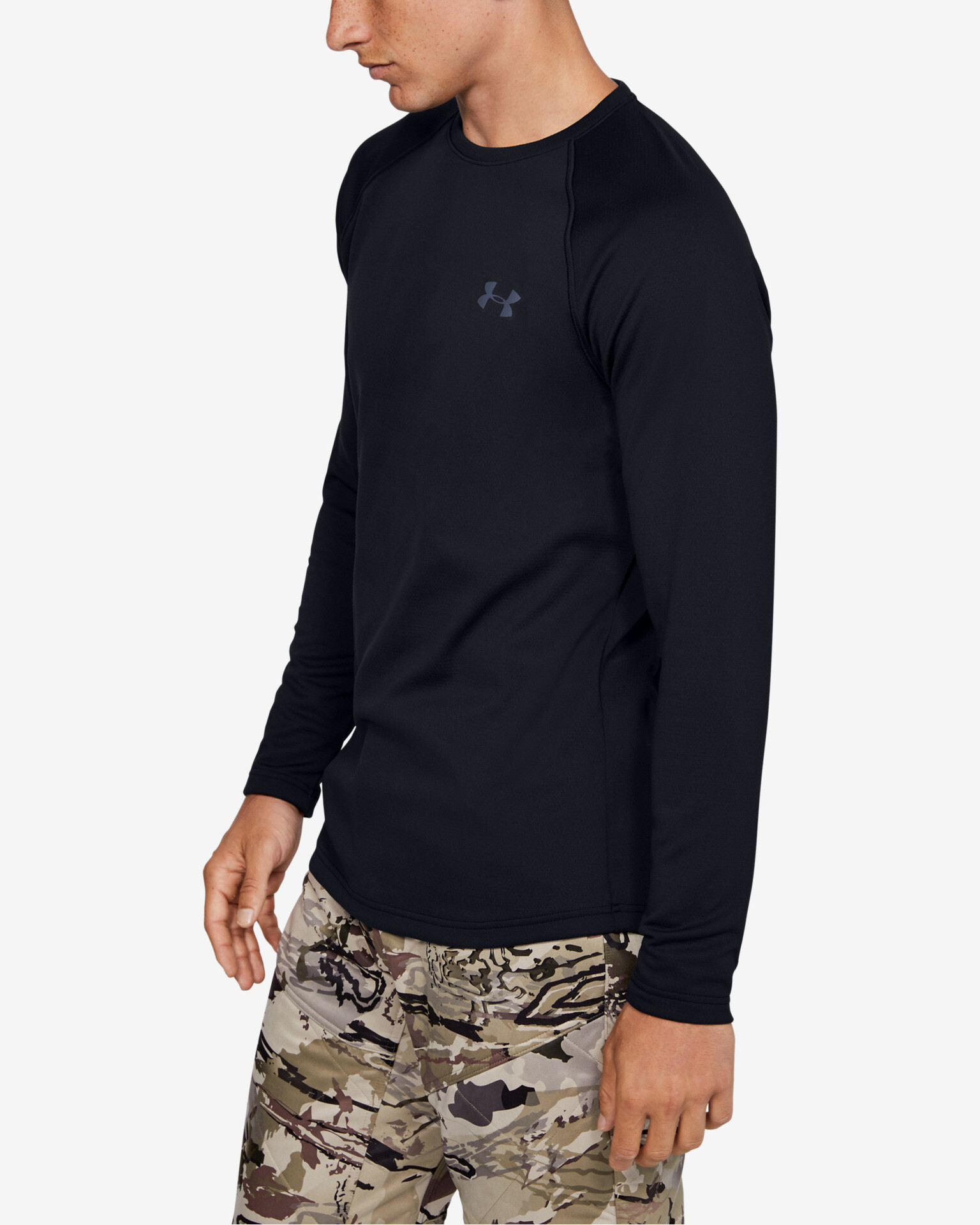 Under Armour ColdGear® Base 4.0 Crew Majica Črna - Pepit.si