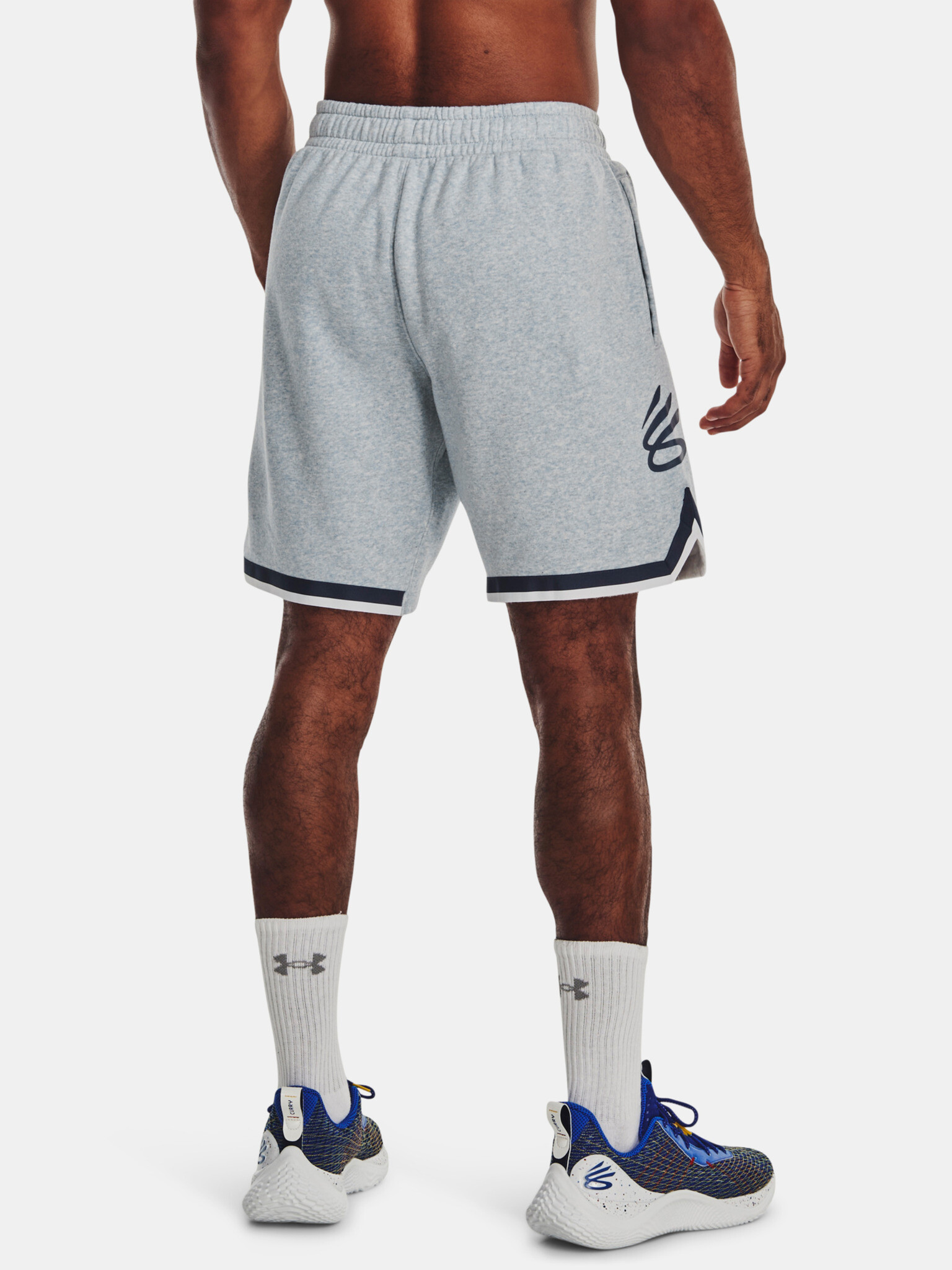 Under Armour Curry Fleece 9'' Short-BLU Kratke hlače Modra - Pepit.si