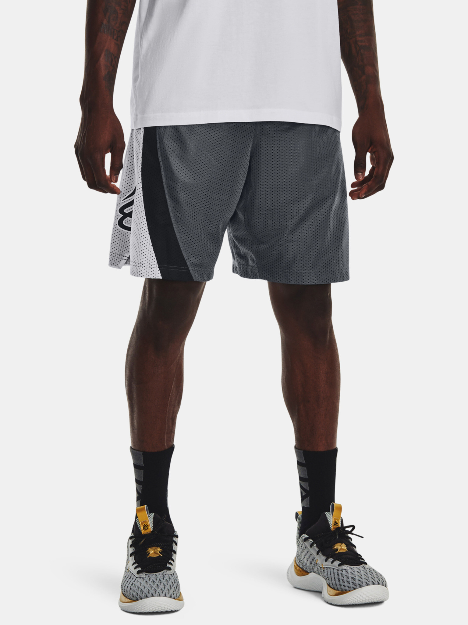 Under Armour Curry Splash 9'' Short-GRY Kratke hlače Siva - Pepit.si