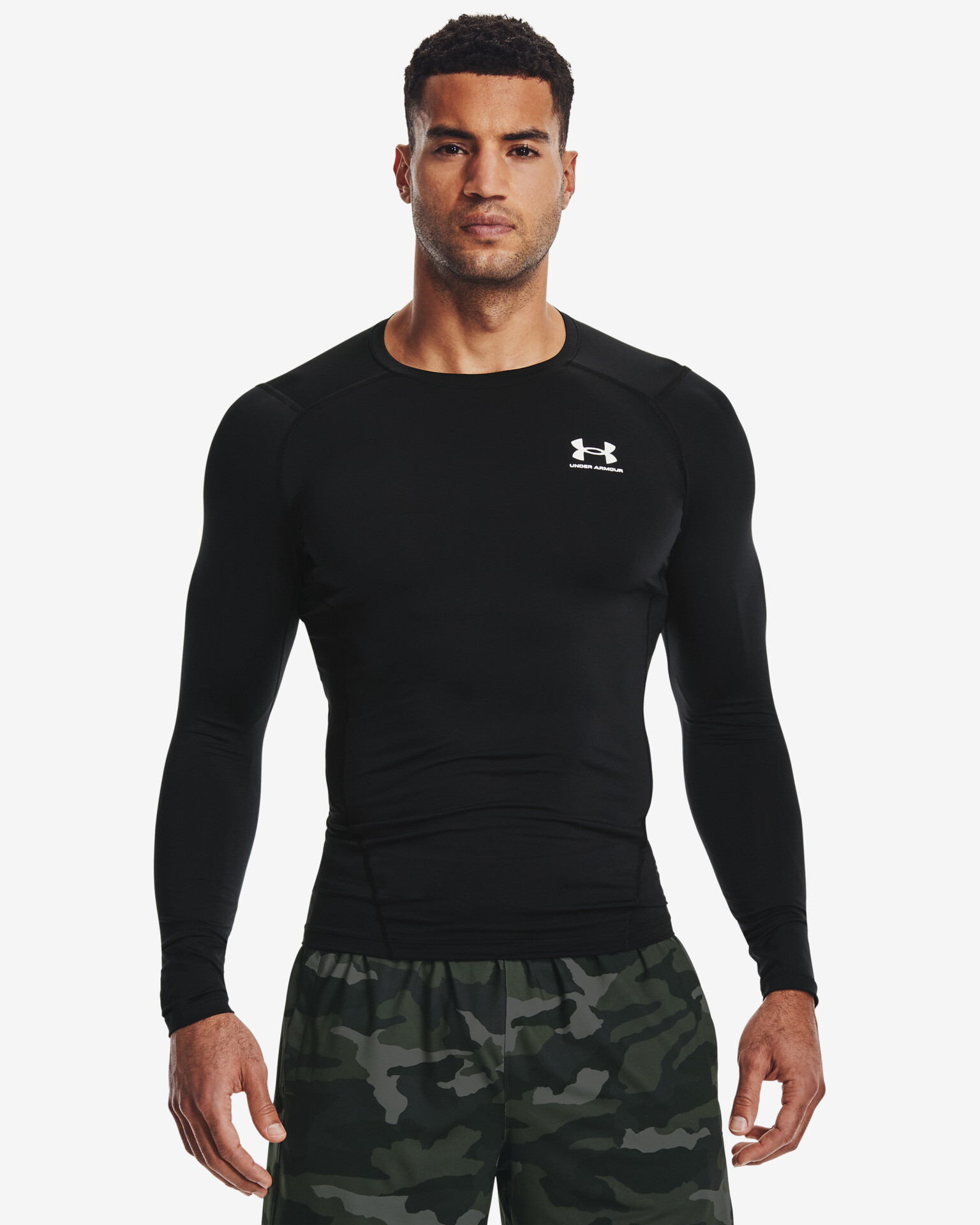 Under Armour HeatGear® Armour Compression Majica Črna - Pepit.si