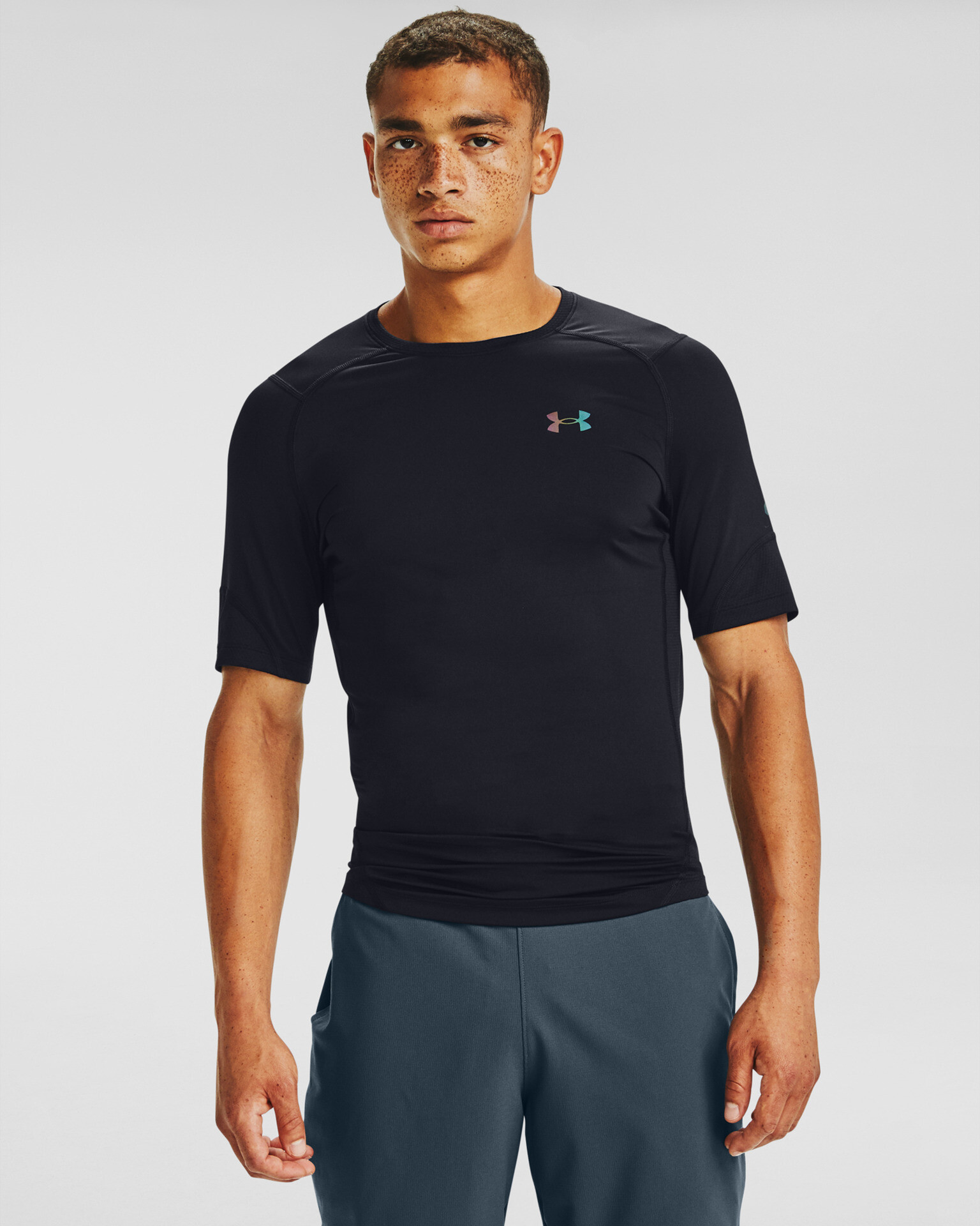 Under Armour HeatGear® RUSH™ 2.0 Comp Majica Črna - Pepit.si