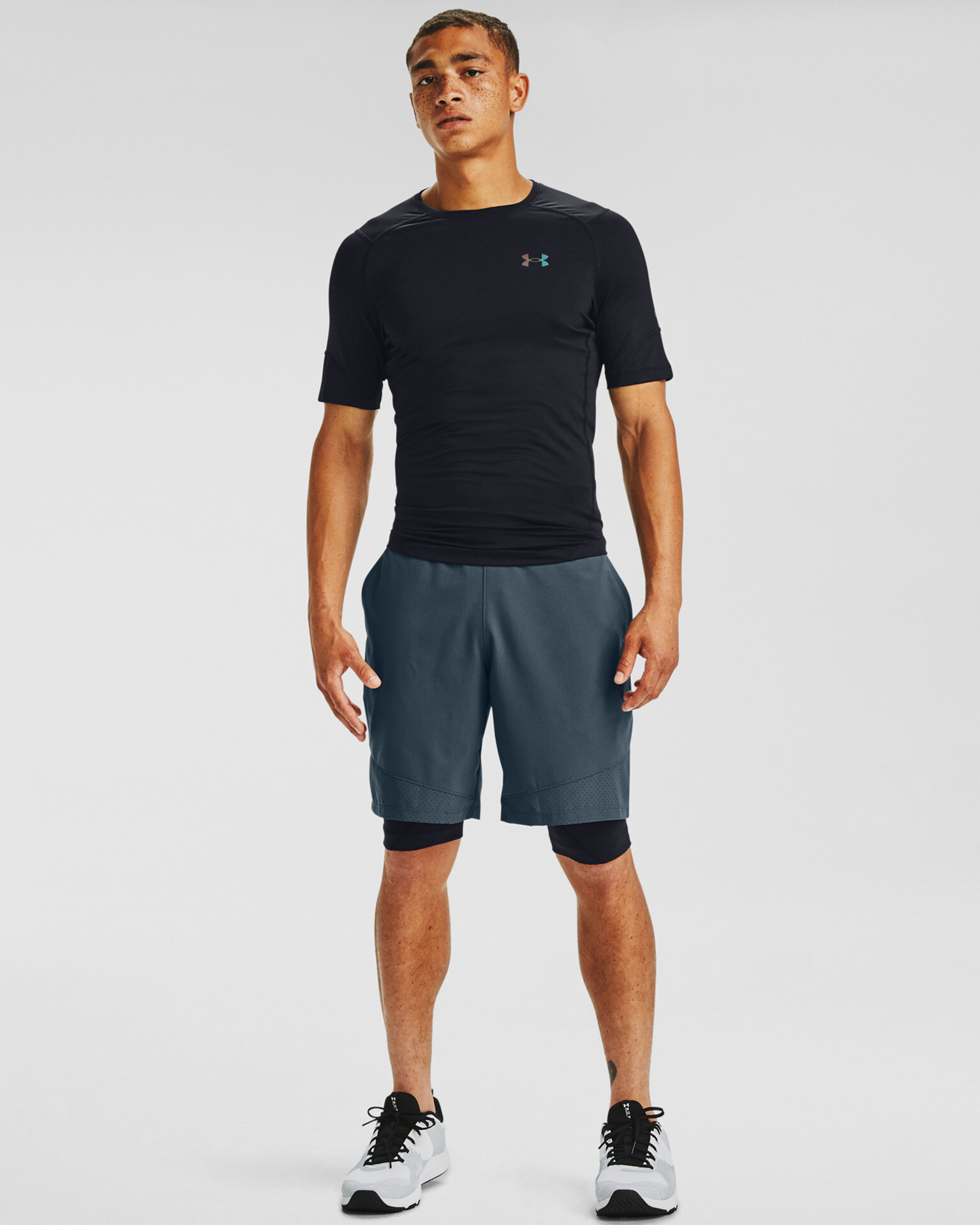 Under Armour HeatGear® RUSH™ 2.0 Comp Majica Črna - Pepit.si