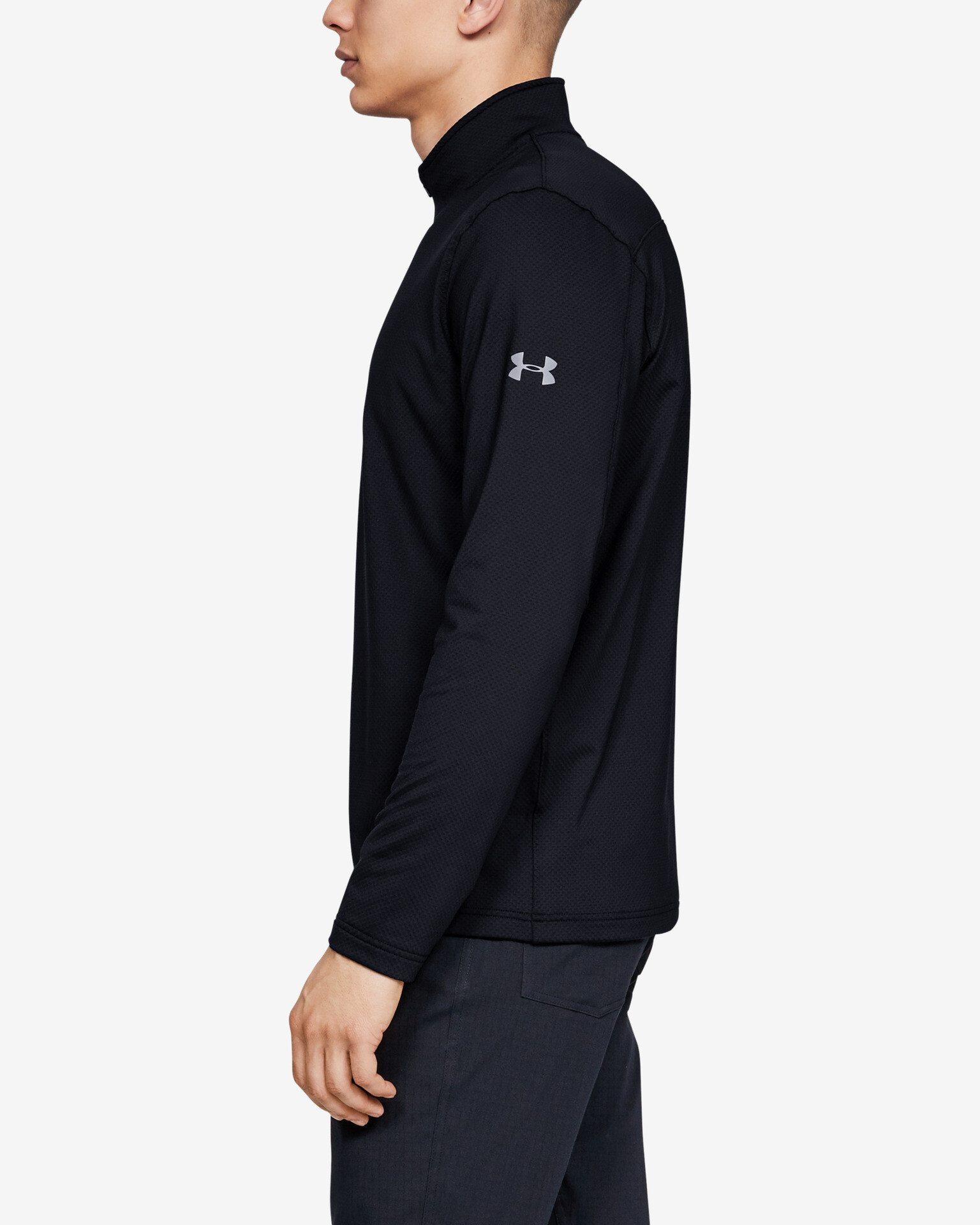 Under Armour LW ¼ Zip Majica Črna - Pepit.si