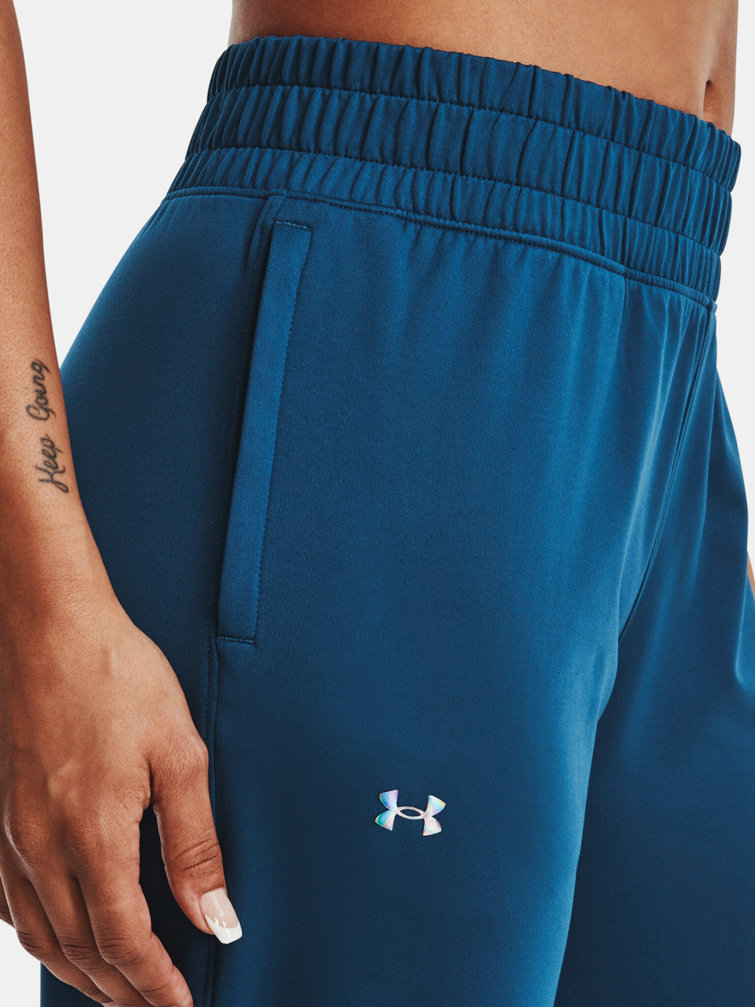 Under Armour Meridian CW Pant-BLU Spodnji del trenirke Modra - Pepit.si