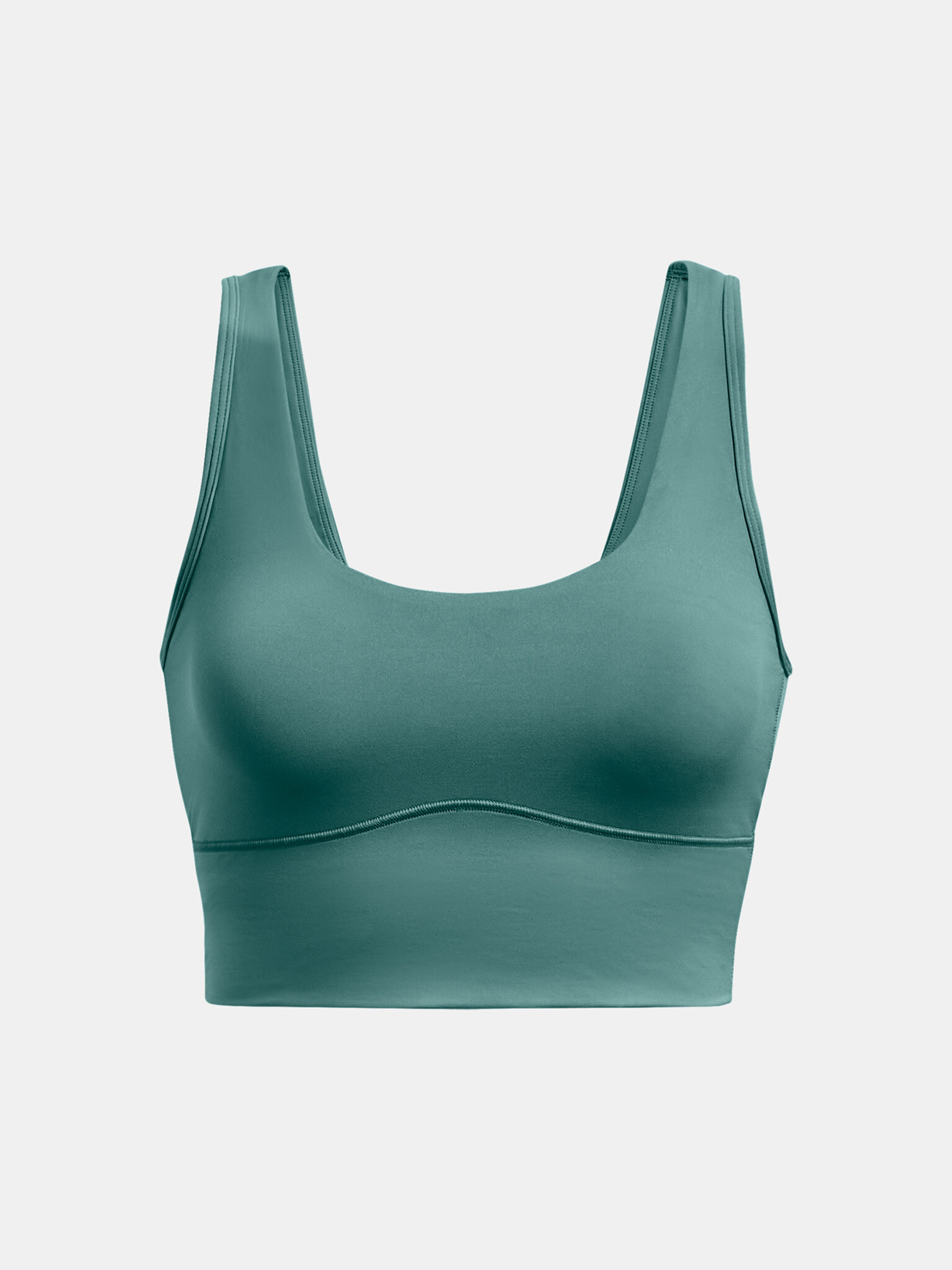 Under Armour Meridian Fitted Crop Majica brez rokavov Zelena - Pepit.si