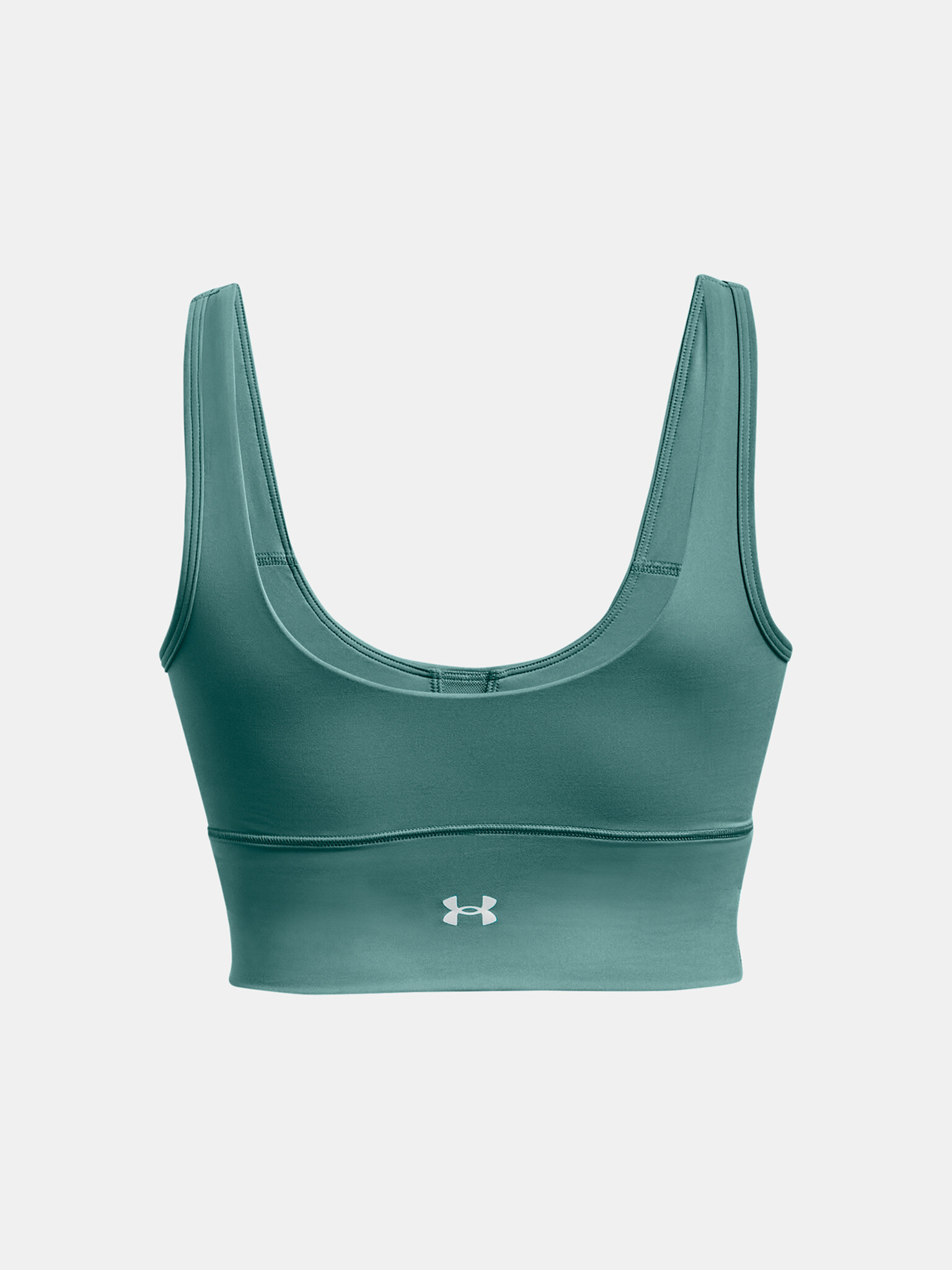 Under Armour Meridian Fitted Crop Majica brez rokavov Zelena - Pepit.si