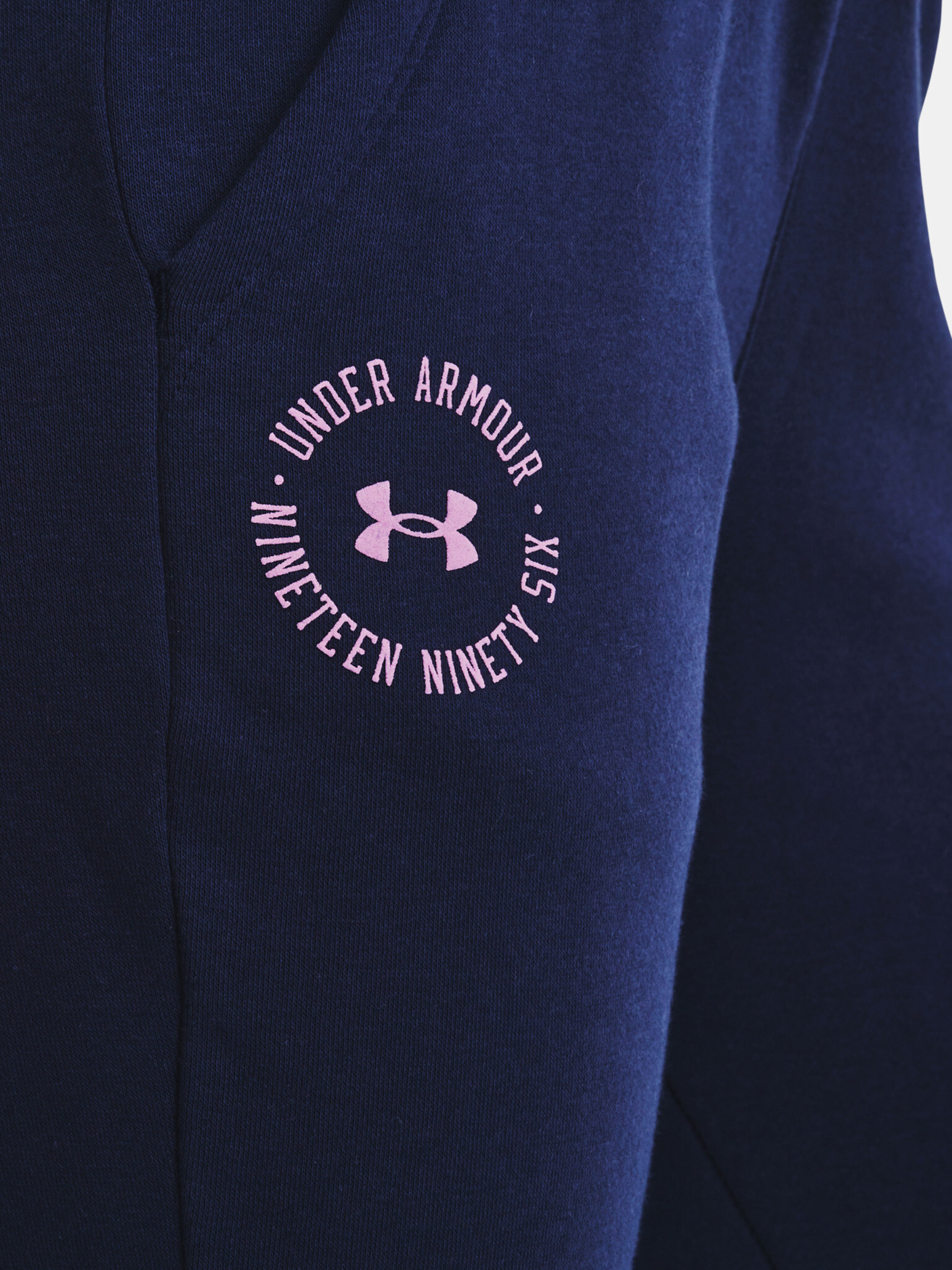 Under Armour Rival Fleece Crest Spodnji del trenirke Modra - Pepit.si