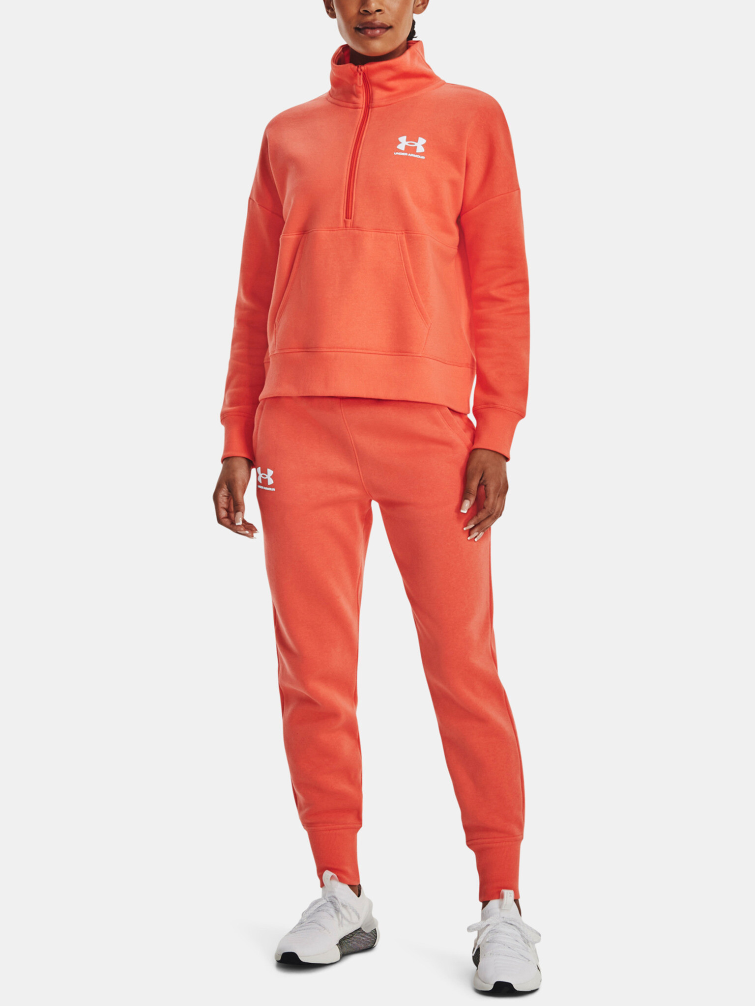 Under Armour Rival Fleece Spodnji del trenirke Oranžna - Pepit.si