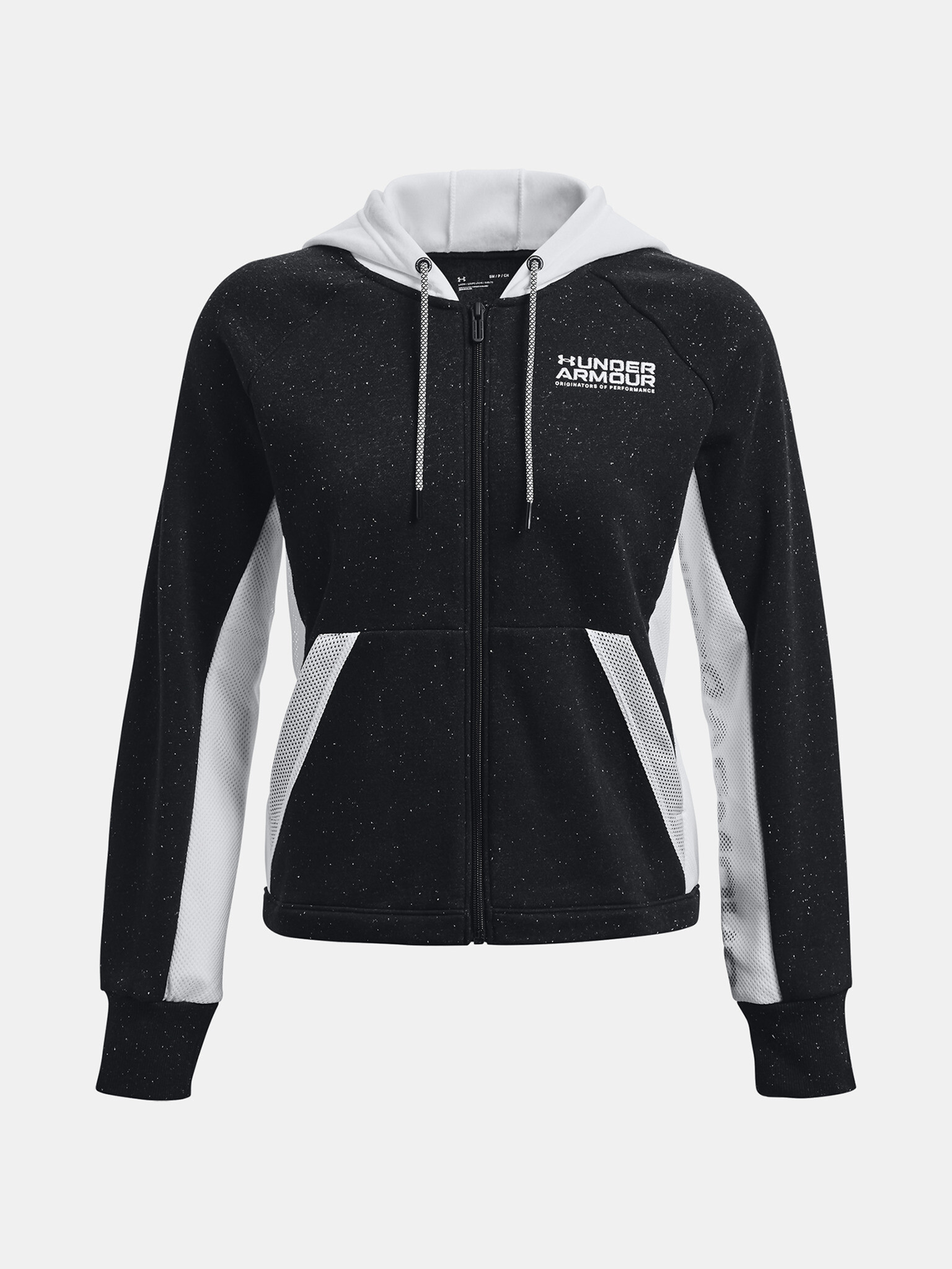 Under Armour Rival FZ Hoodie Pulover Črna - Pepit.si