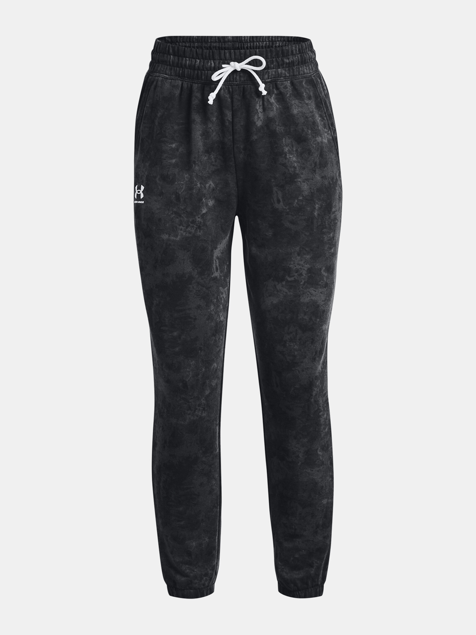 Under Armour Rival Terry Print Jogger Spodnji del trenirke Črna - Pepit.si