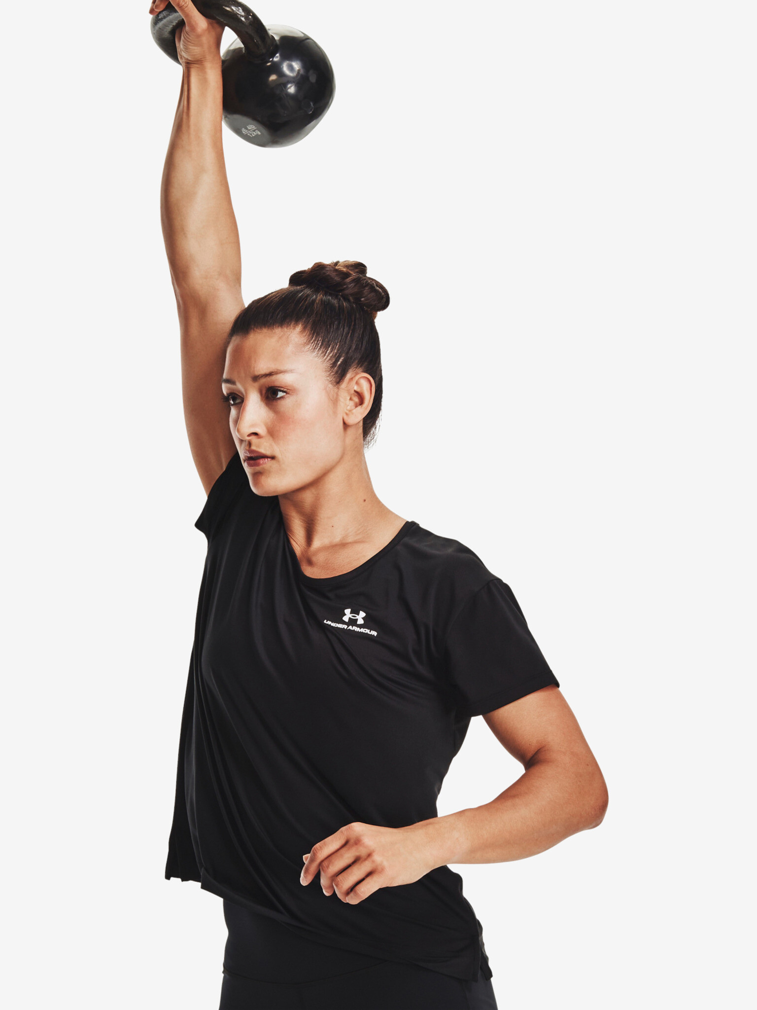 Under Armour RUSH™ Energy Core majica Črna - Pepit.si