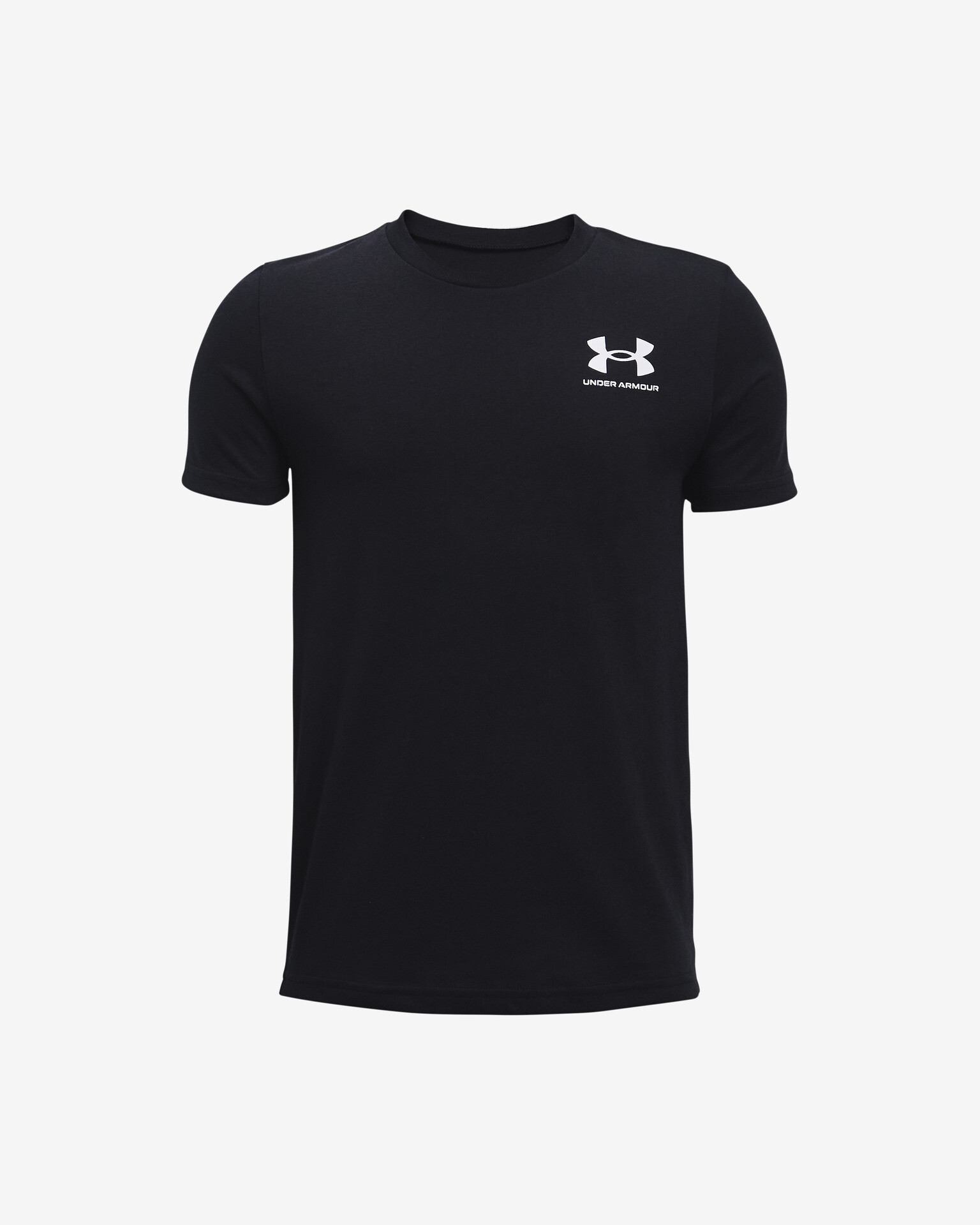 Under Armour Sportstyle Left Chest Majica otroška Črna - Pepit.si