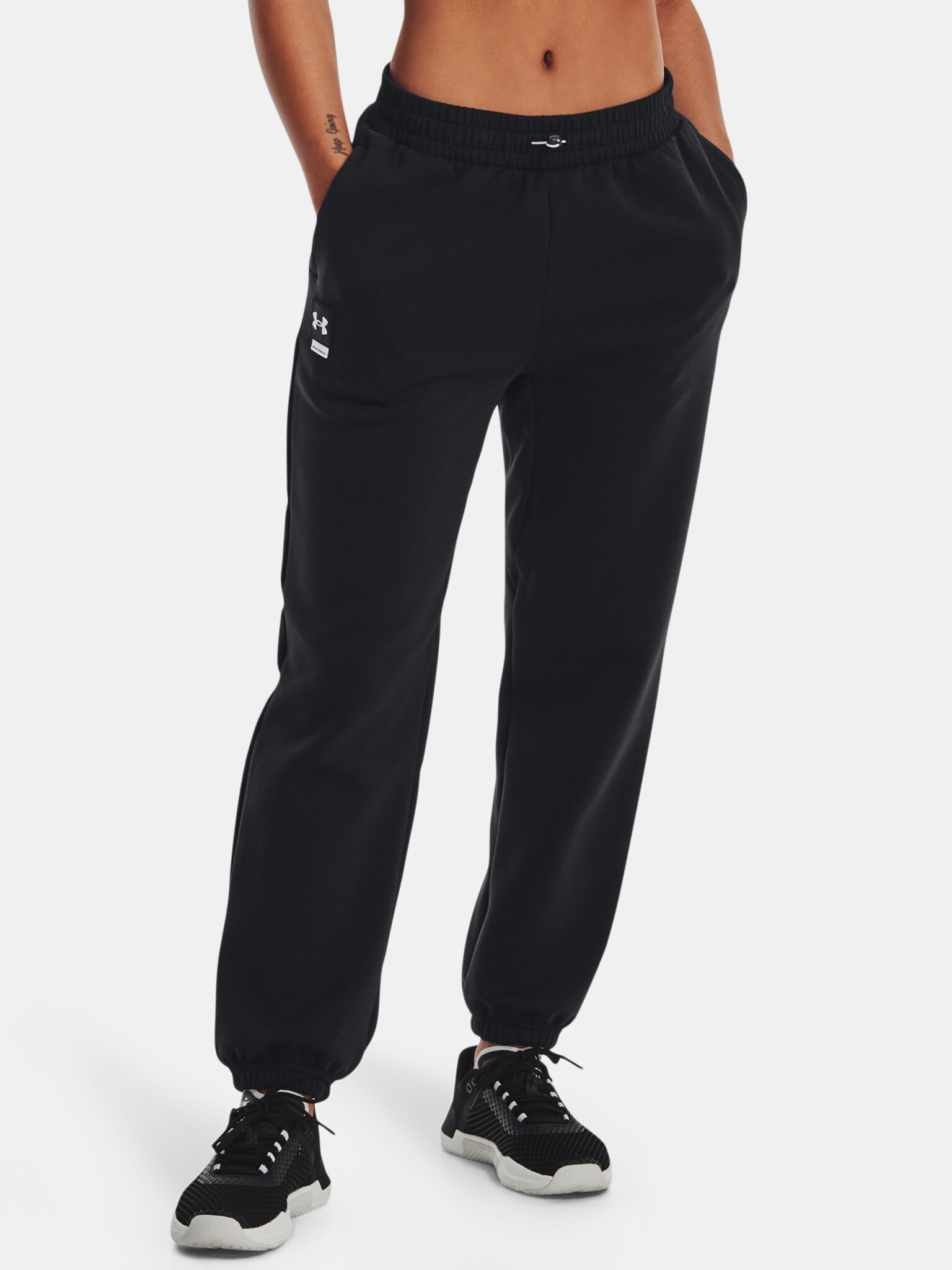 Under Armour Summit Knit Pant Spodnji del trenirke Črna - Pepit.si