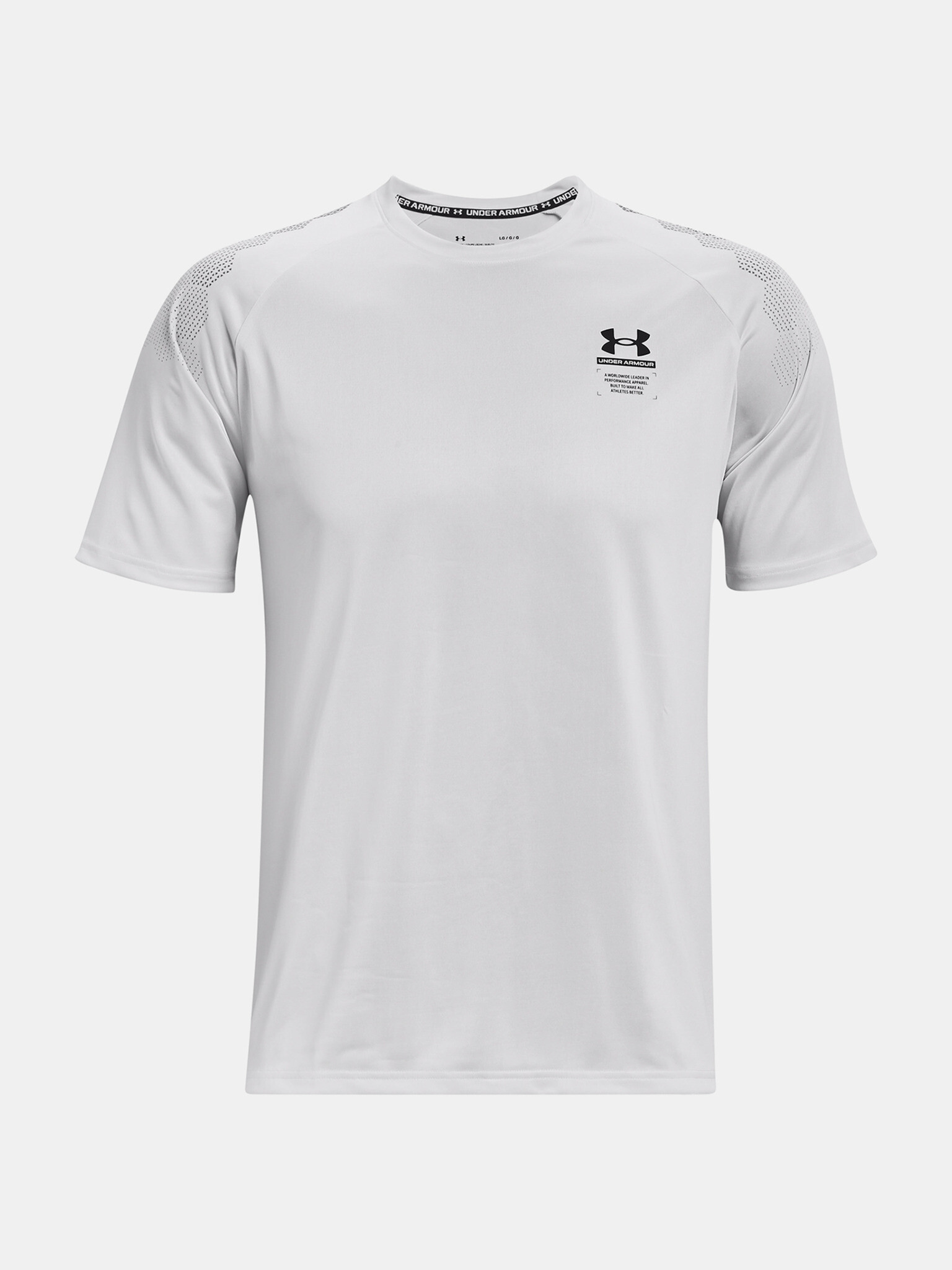 Under Armour UA Armourprint SS Majica Siva - Pepit.si