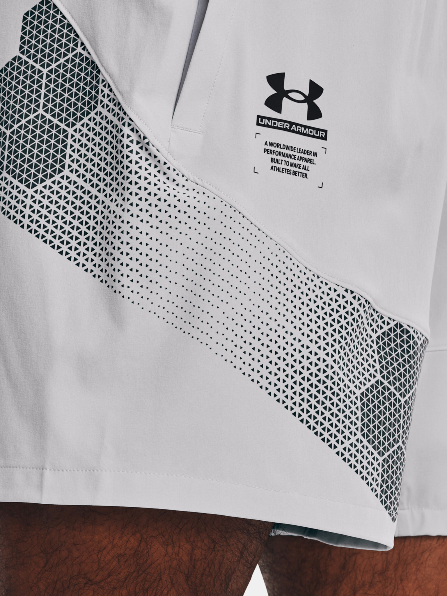 Under Armour UA Armourprint Woven Kratke hlače Siva - Pepit.si