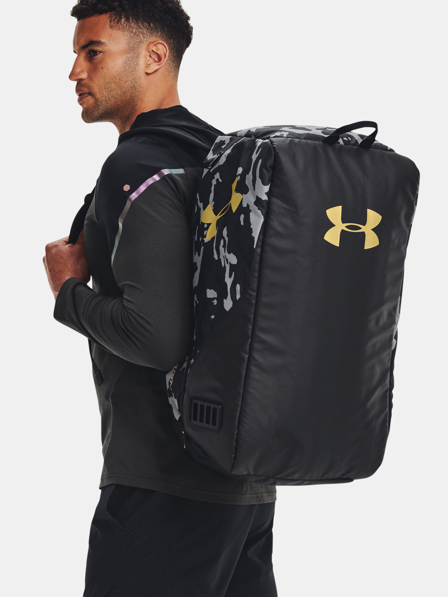 Under Armour UA Contain Duo MD Duffle-BLK Torba Črna - Pepit.si