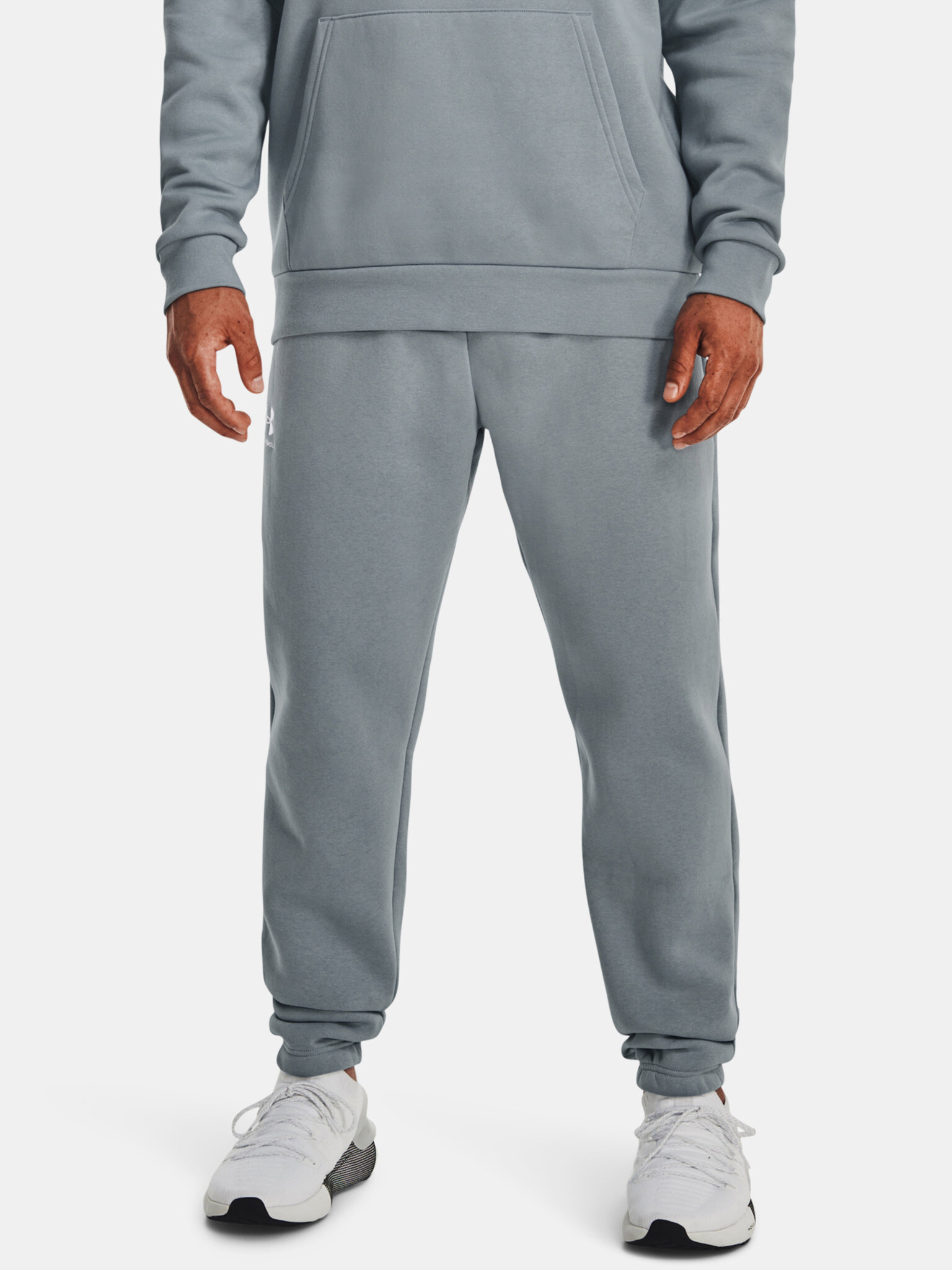 Under Armour UA Essential Fleece Spodnji del trenirke Modra - Pepit.si