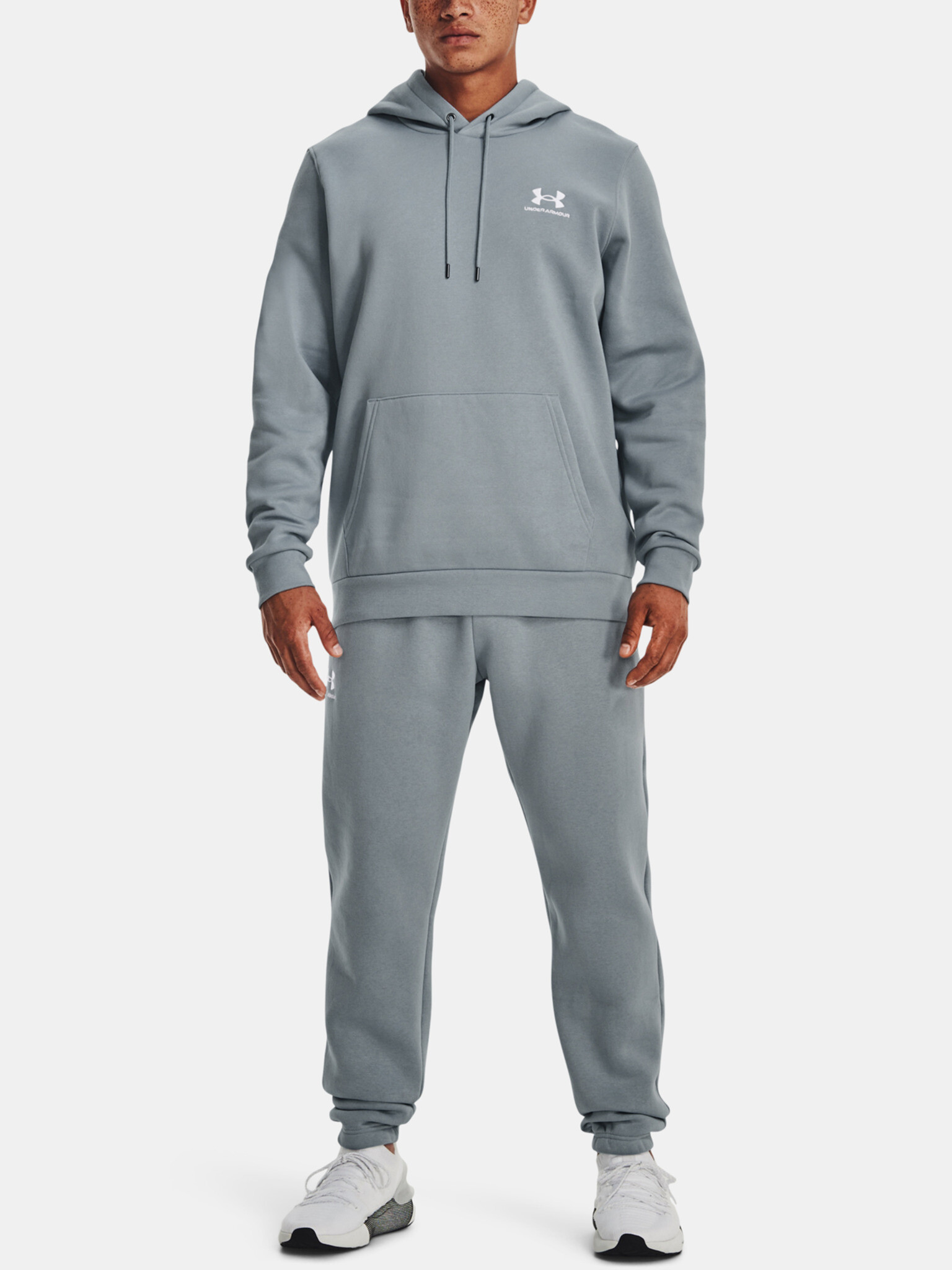 Under Armour UA Essential Fleece Spodnji del trenirke Modra - Pepit.si