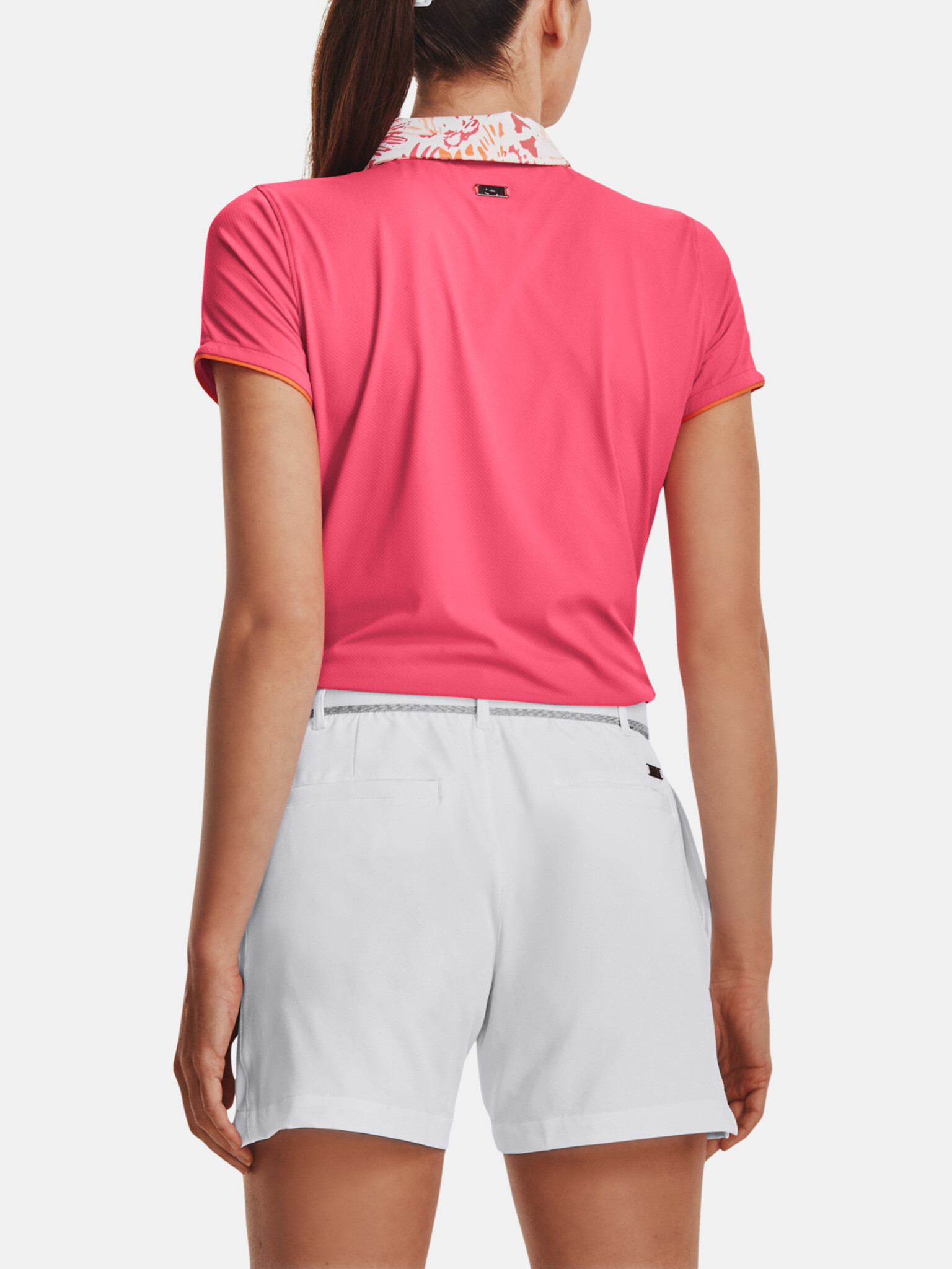 Under Armour UA Iso-Chill SS Polo majica Roza - Pepit.si