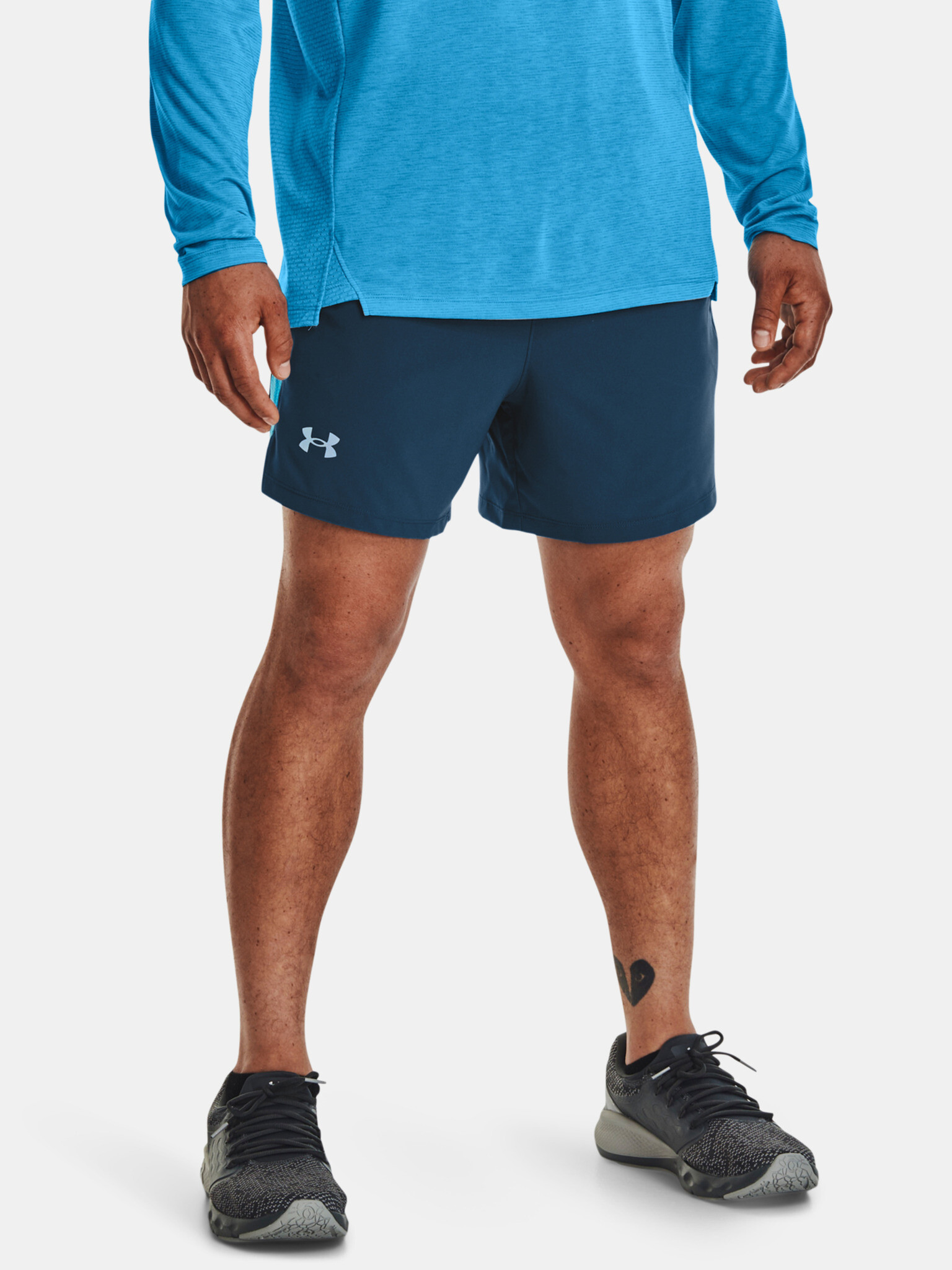 Under Armour UA Launch 5'' Kratke hlače Modra - Pepit.si