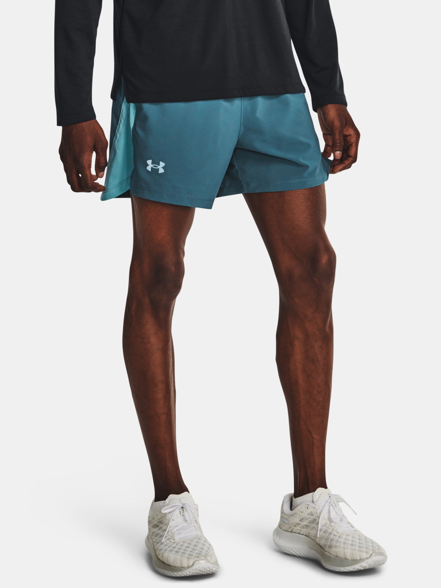 Under Armour UA LAUNCH 5'' SHORT-BLU Kratke hlače Modra - Pepit.si