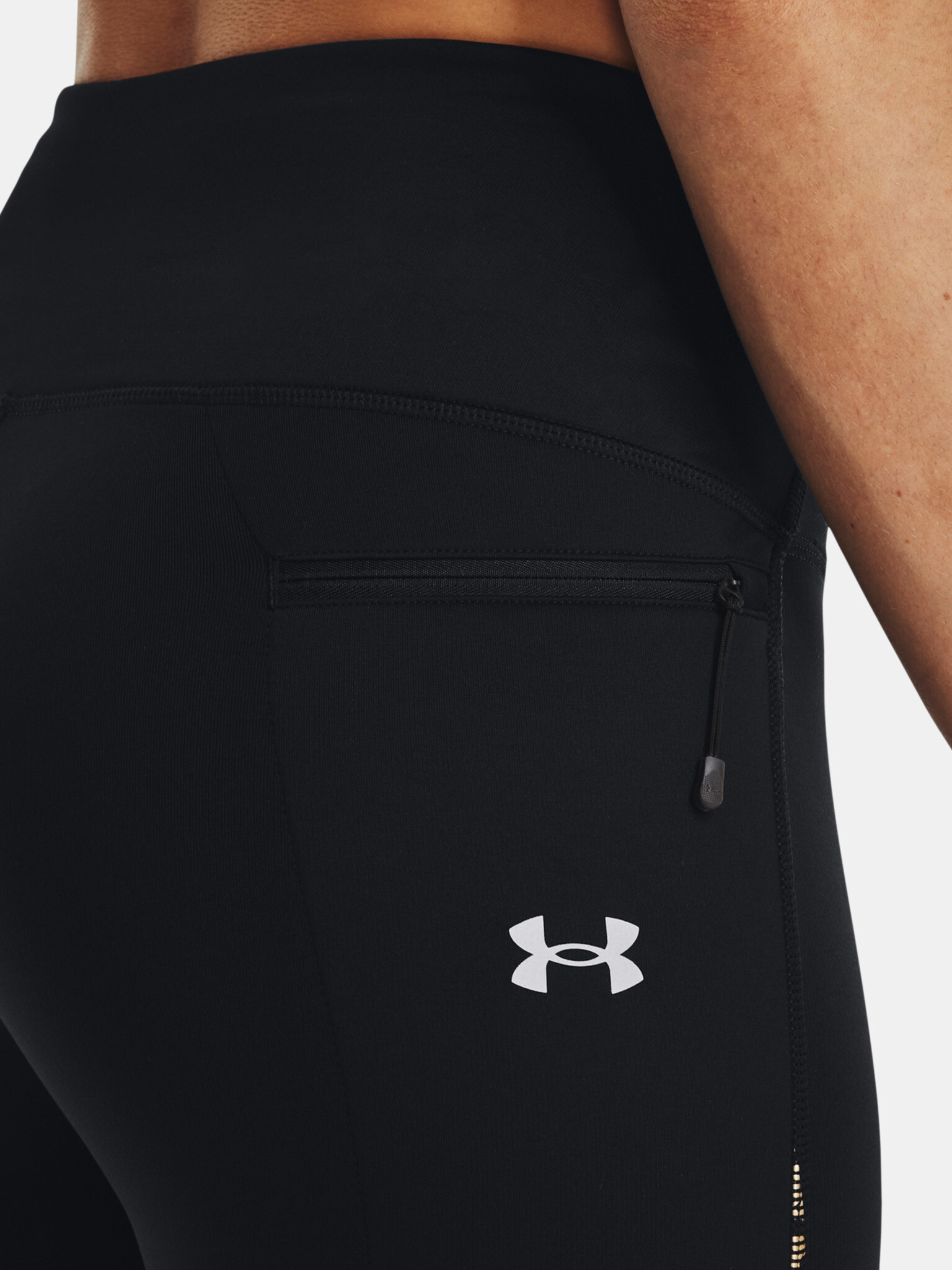 Under Armour UA OutRun the Cold Tight Pajkice Črna - Pepit.si