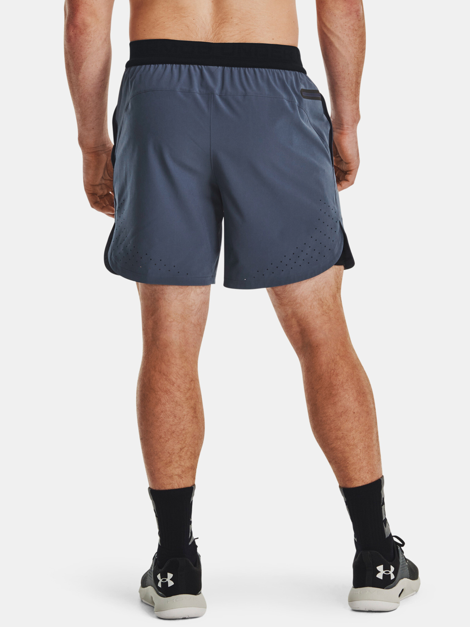 Under Armour UA Peak Woven Shorts-GRY Kratke hlače Siva - Pepit.si