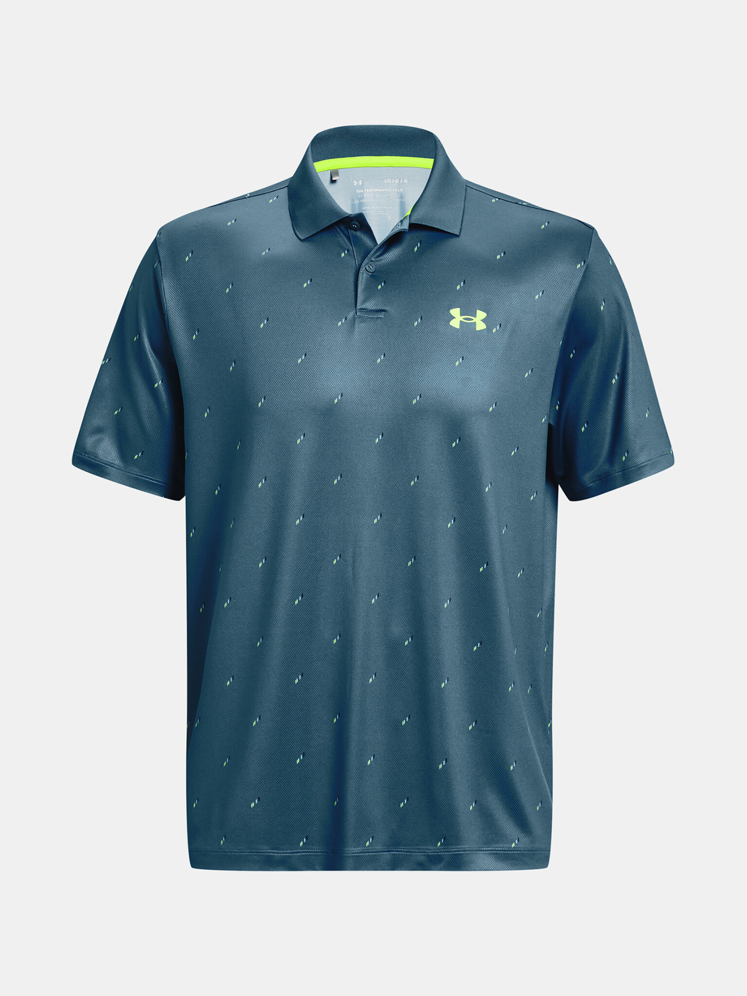 Under Armour UA Perf 3.0 Deuces Polo majica Modra - Pepit.si