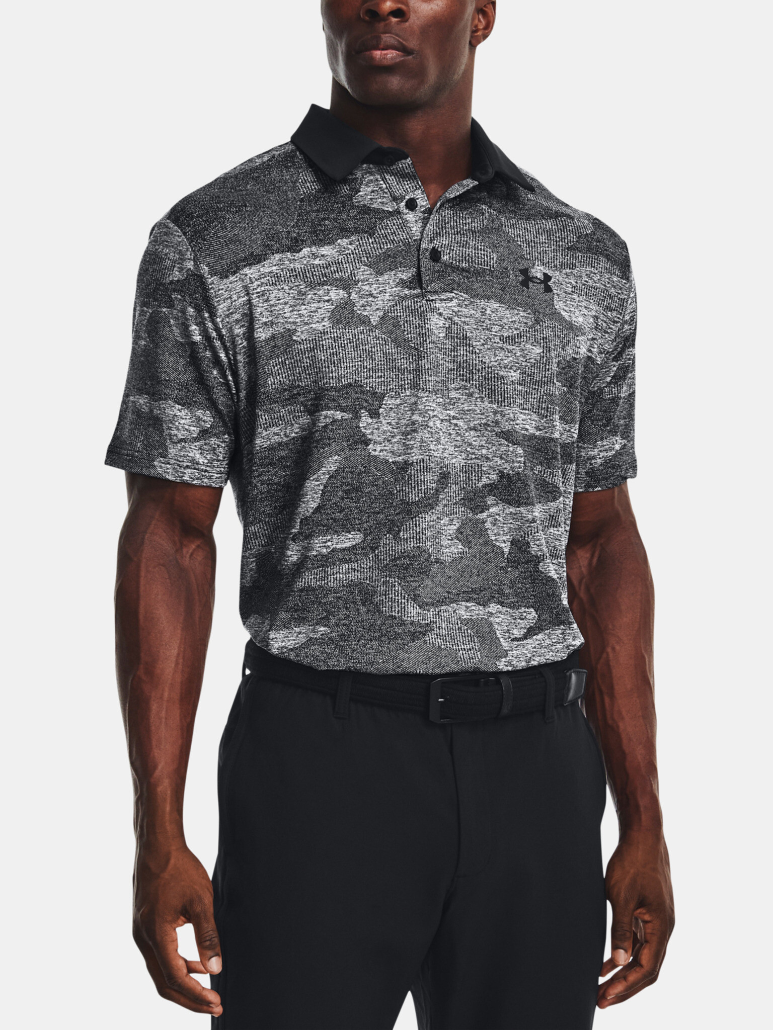 Under Armour UA Playoff Camo Jacq Polo majica Siva - Pepit.si