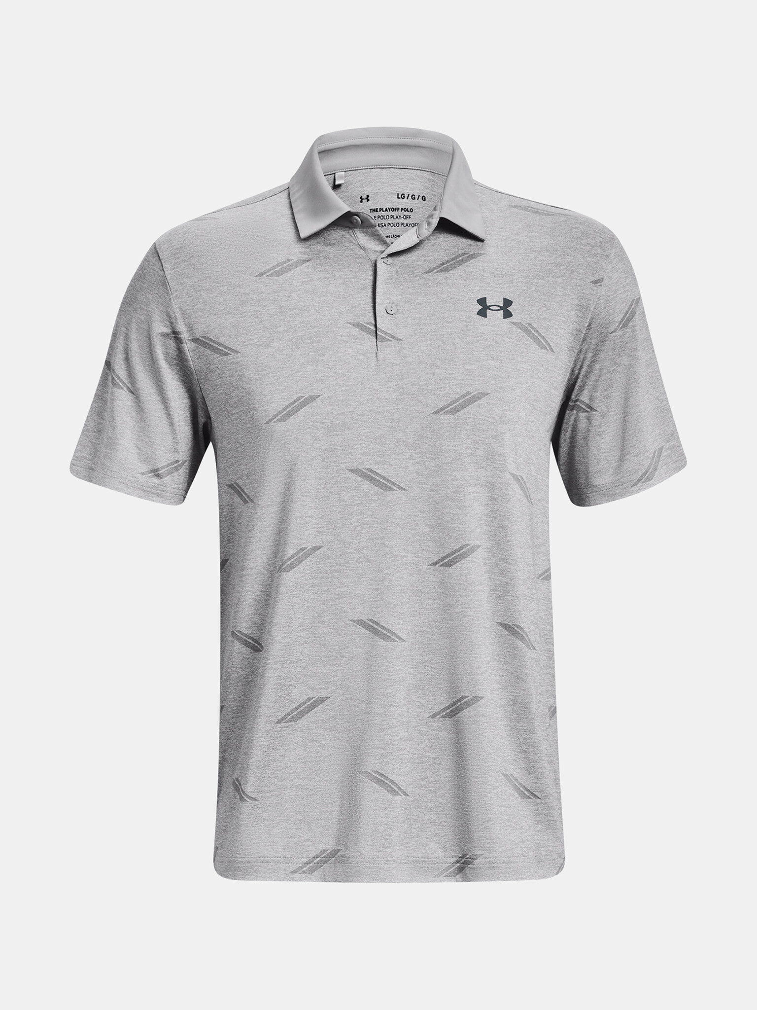 Under Armour UA Playoff Deuces Jacq Polo majica Siva - Pepit.si