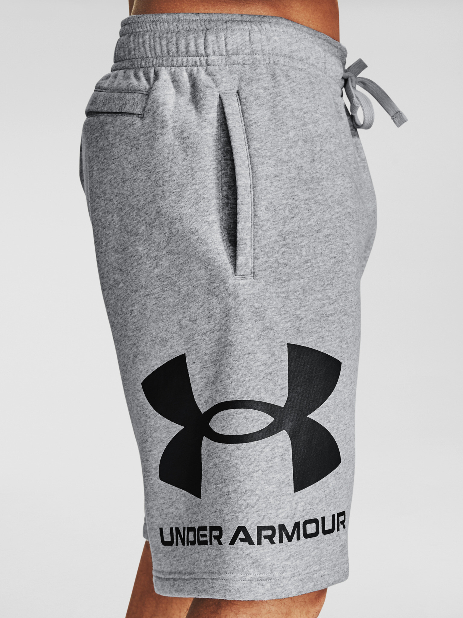 Under Armour UA Rival FLC Kratke hlače Siva - Pepit.si