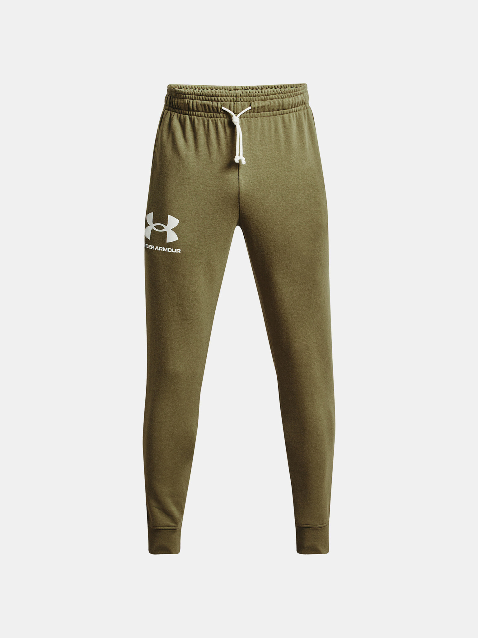 Under Armour UA Rival Terry Spodnji del trenirke Zelena - Pepit.si