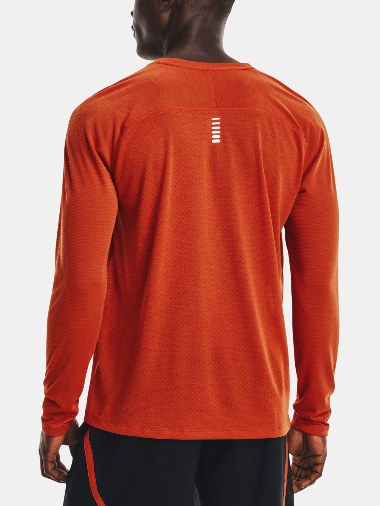 Under Armour UA STREAKER LONGSLEEVE Majica Oranžna - Pepit.si