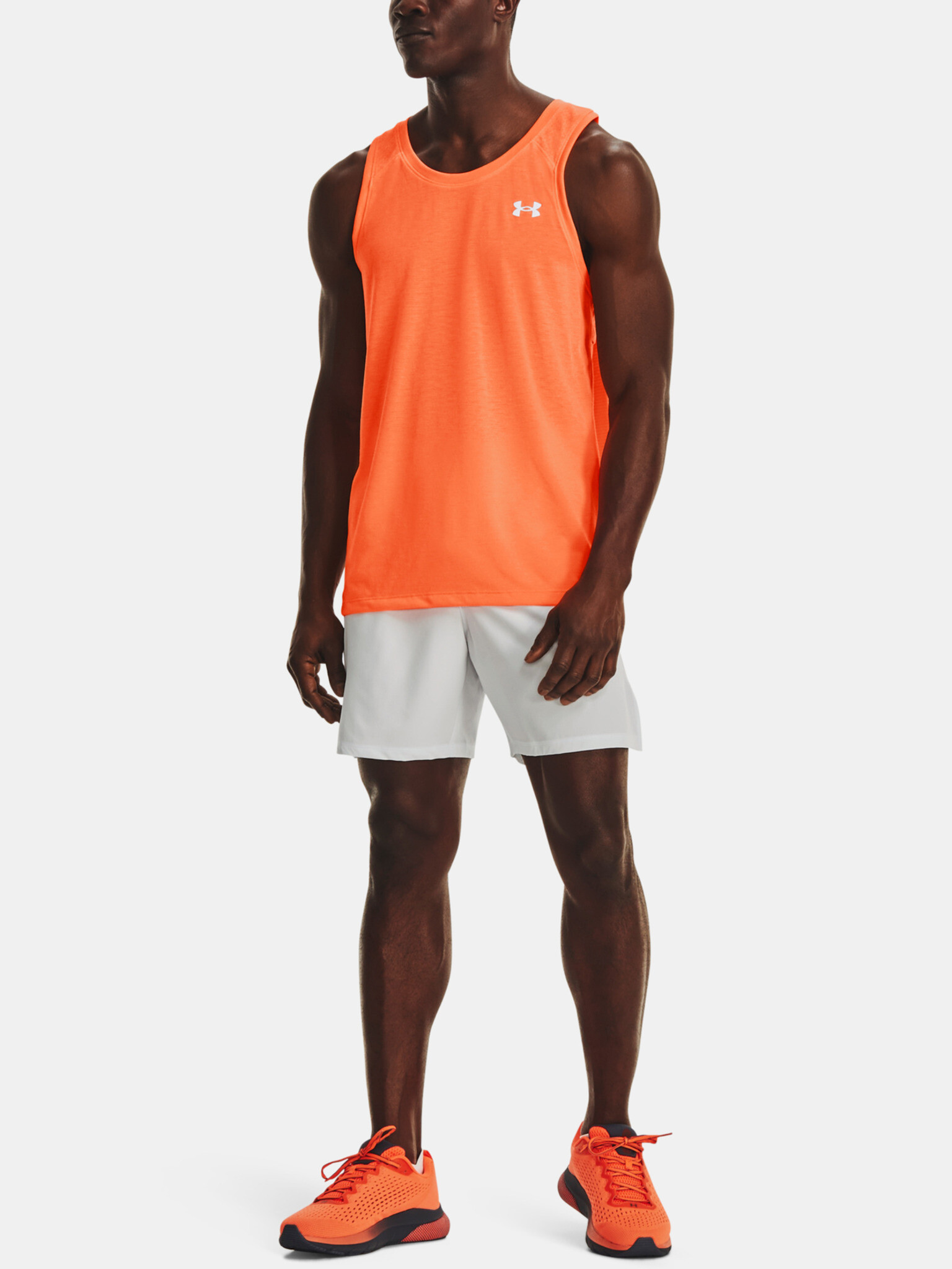 Under Armour UA Streaker Singlet Majica brez rokavov Oranžna - Pepit.si