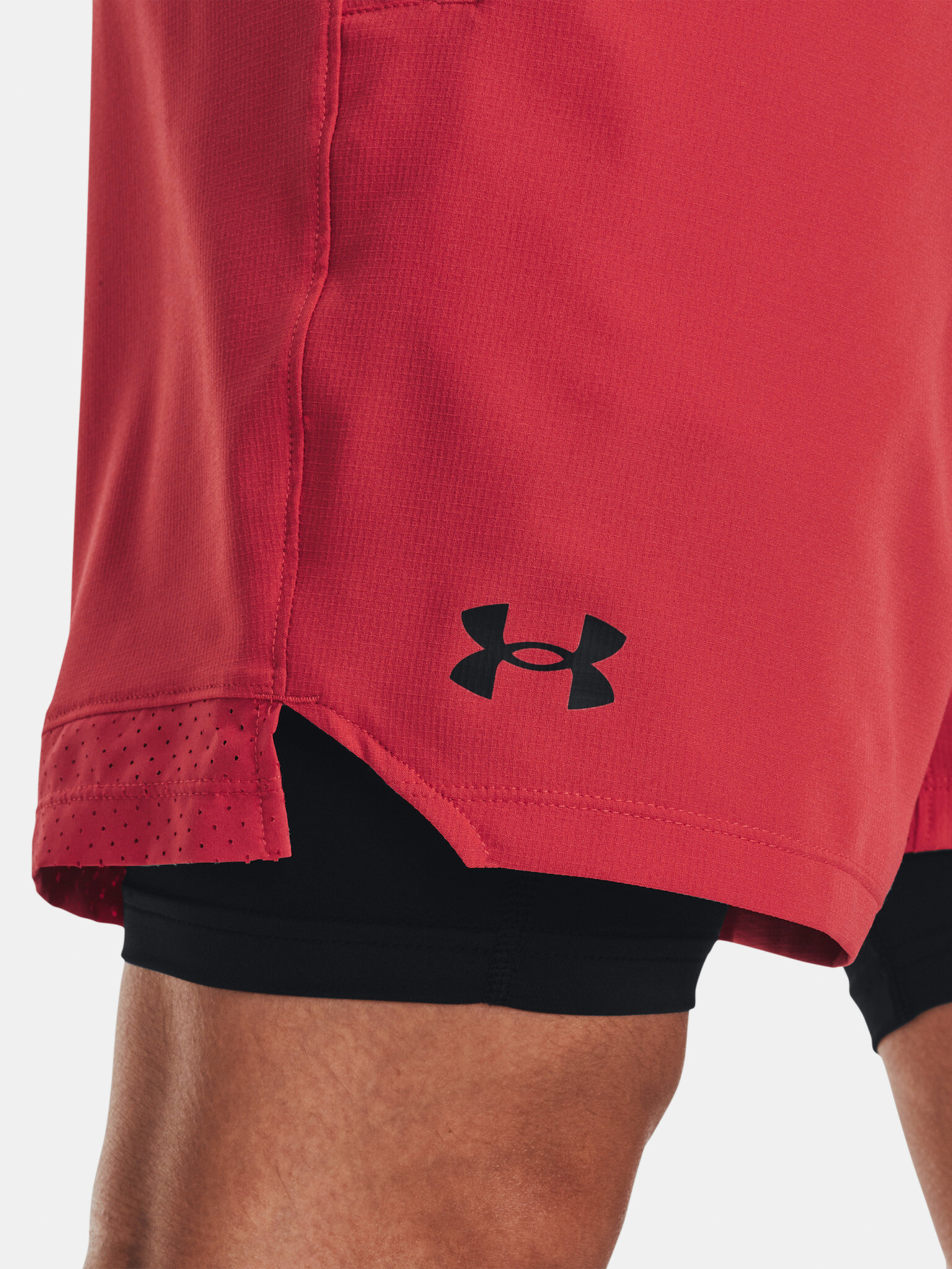 Under Armour UA Vanish Woven 2in1 Kratke hlače Rdeča - Pepit.si