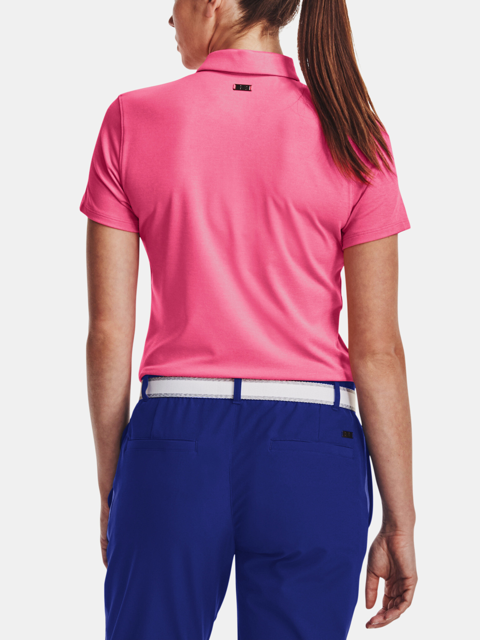 Under Armour UA Zinger Short Sleeve Polo Majica Roza - Pepit.si