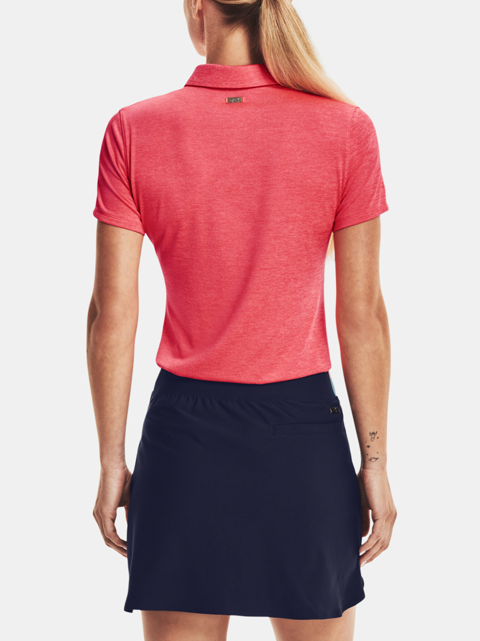 Under Armour Zinger Short Sleeve Majica Roza - Pepit.si