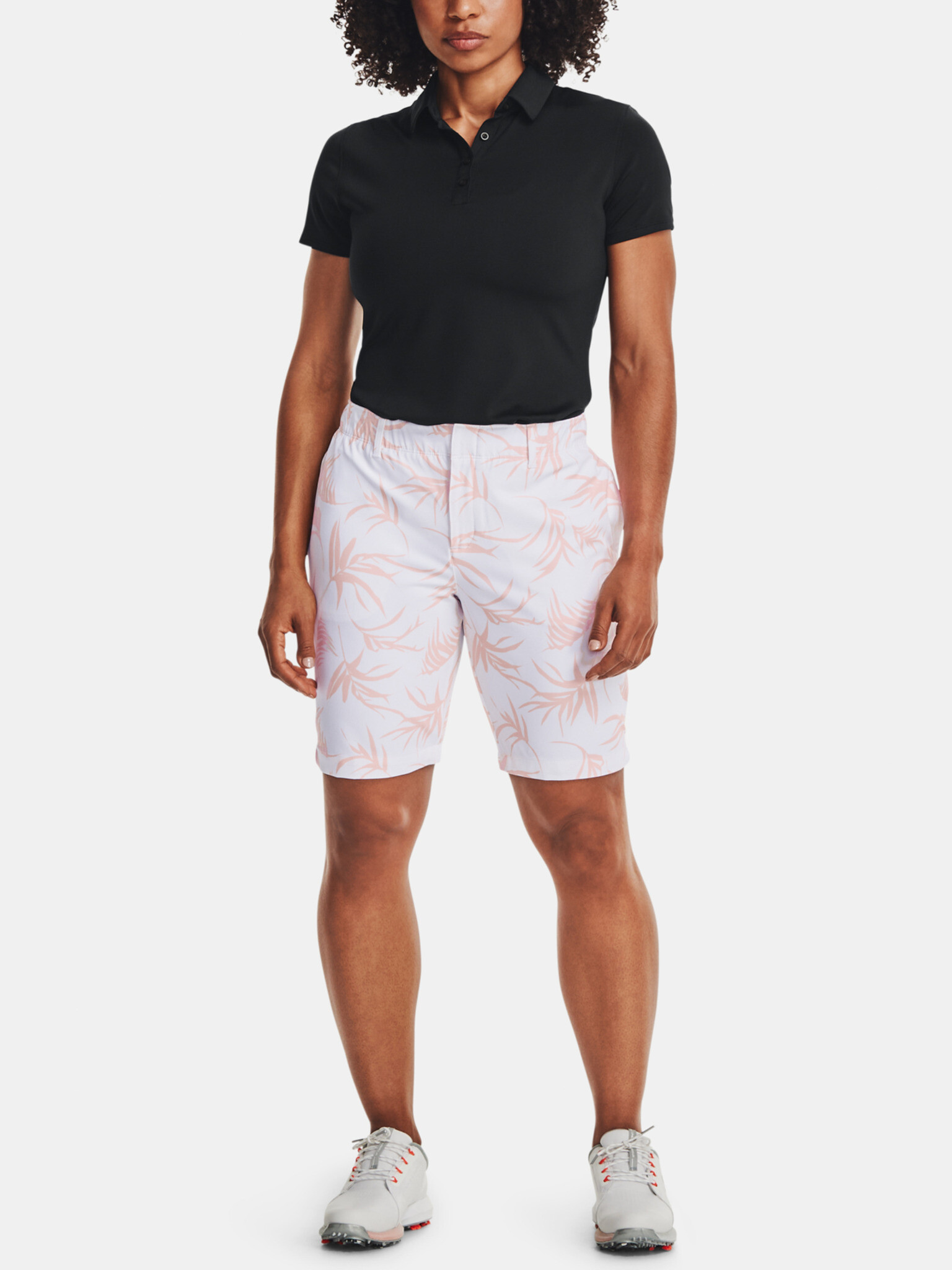 Under Armour Zinger Short Sleeve Polo Majica Črna - Pepit.si