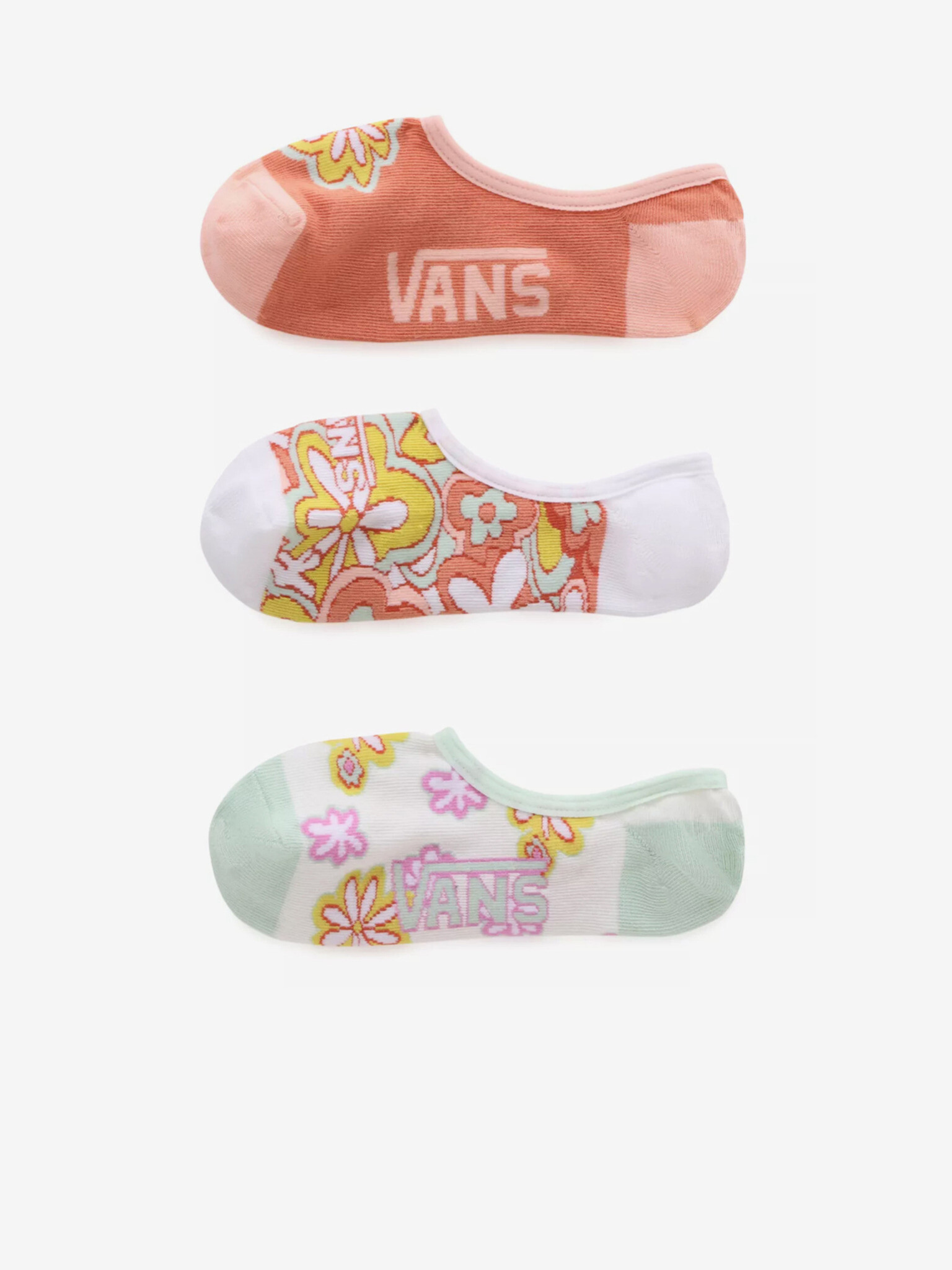 Vans Floral Nogavice 3 para Bela - Pepit.si