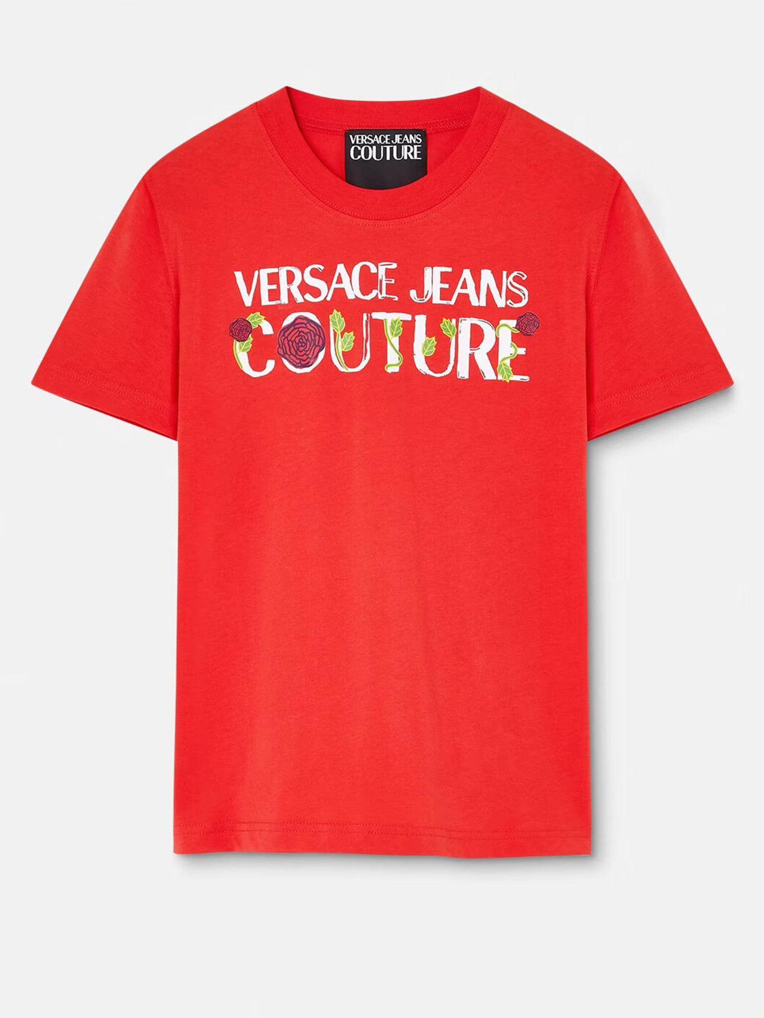 Versace Jeans Couture Majica Rdeča - Pepit.si