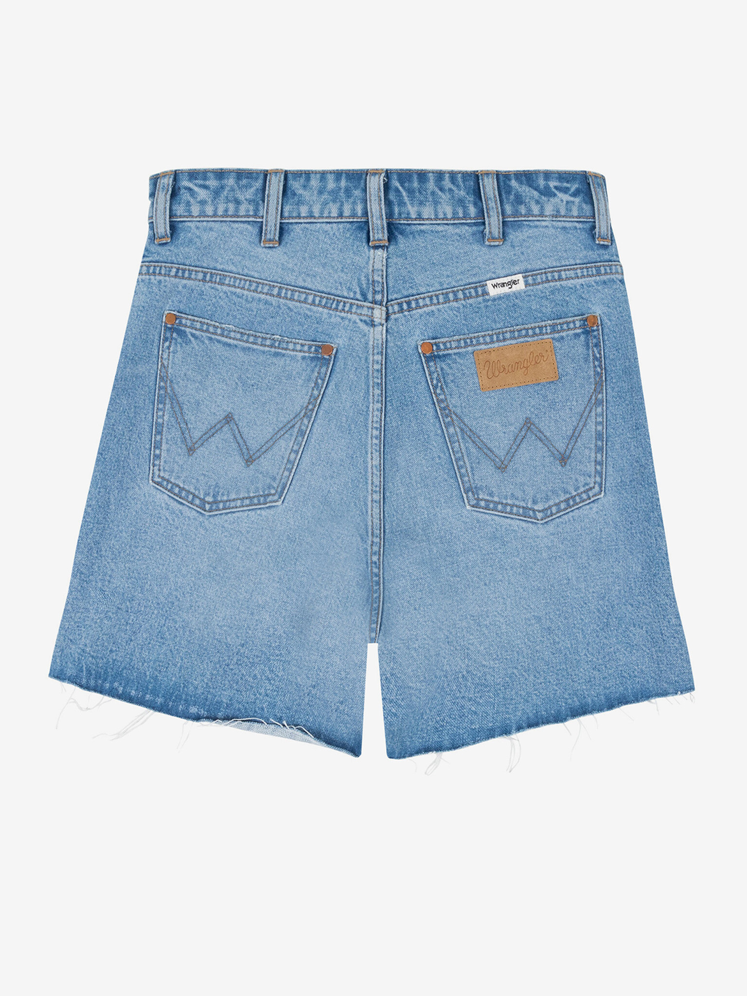 Wrangler Kratke hlače Modra - Pepit.si