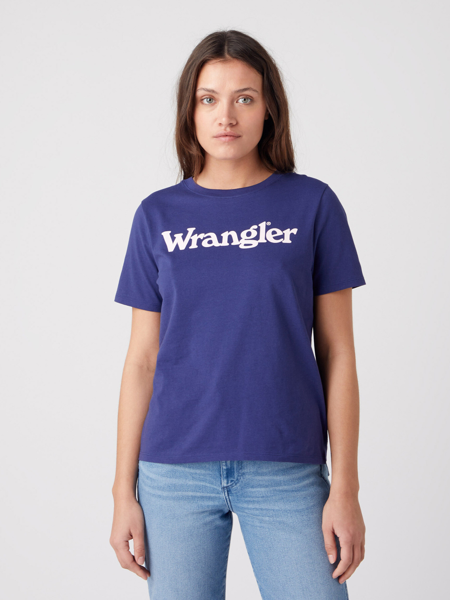 Wrangler Majica Modra - Pepit.si