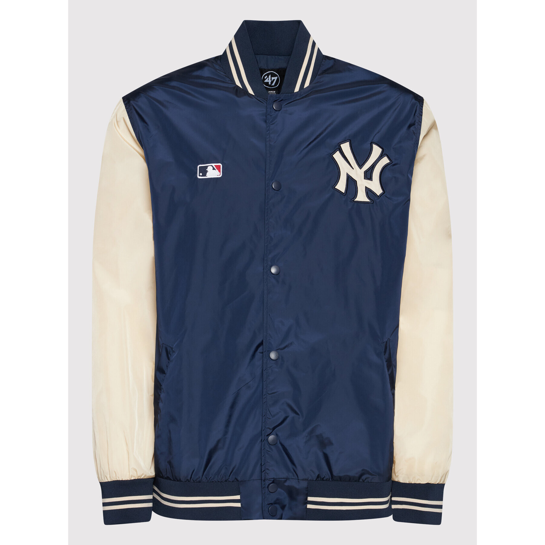 47 Brand Bomber jakna New York Yankees BB017PEMDTJ554372FN Mornarsko modra Regular Fit - Pepit.si