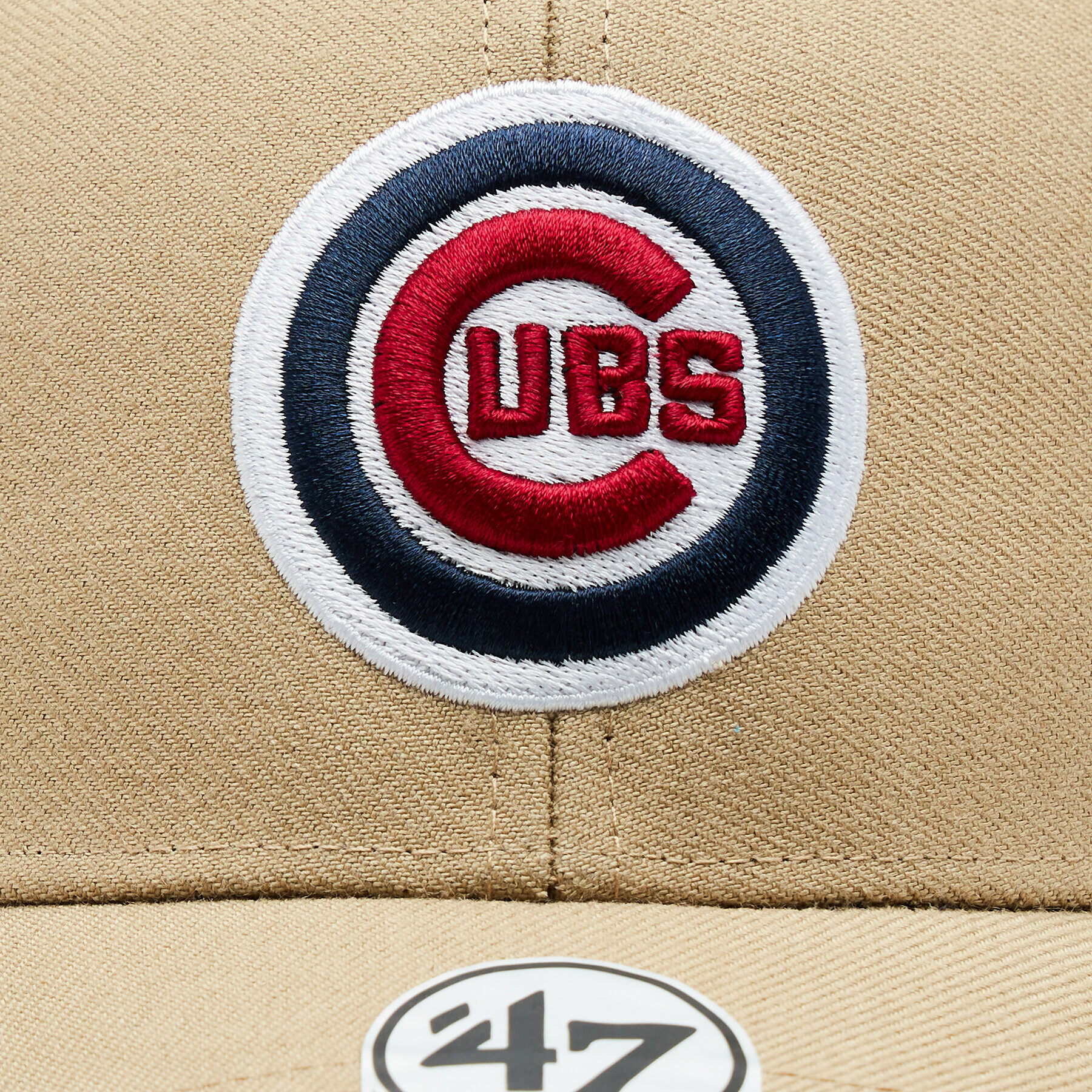 47 Brand Kapa s šiltom MLB Chicago Cubs Sure Shot Snapback '47 MVP BCWS-SUMVP05WBP-KH07 Khaki - Pepit.si