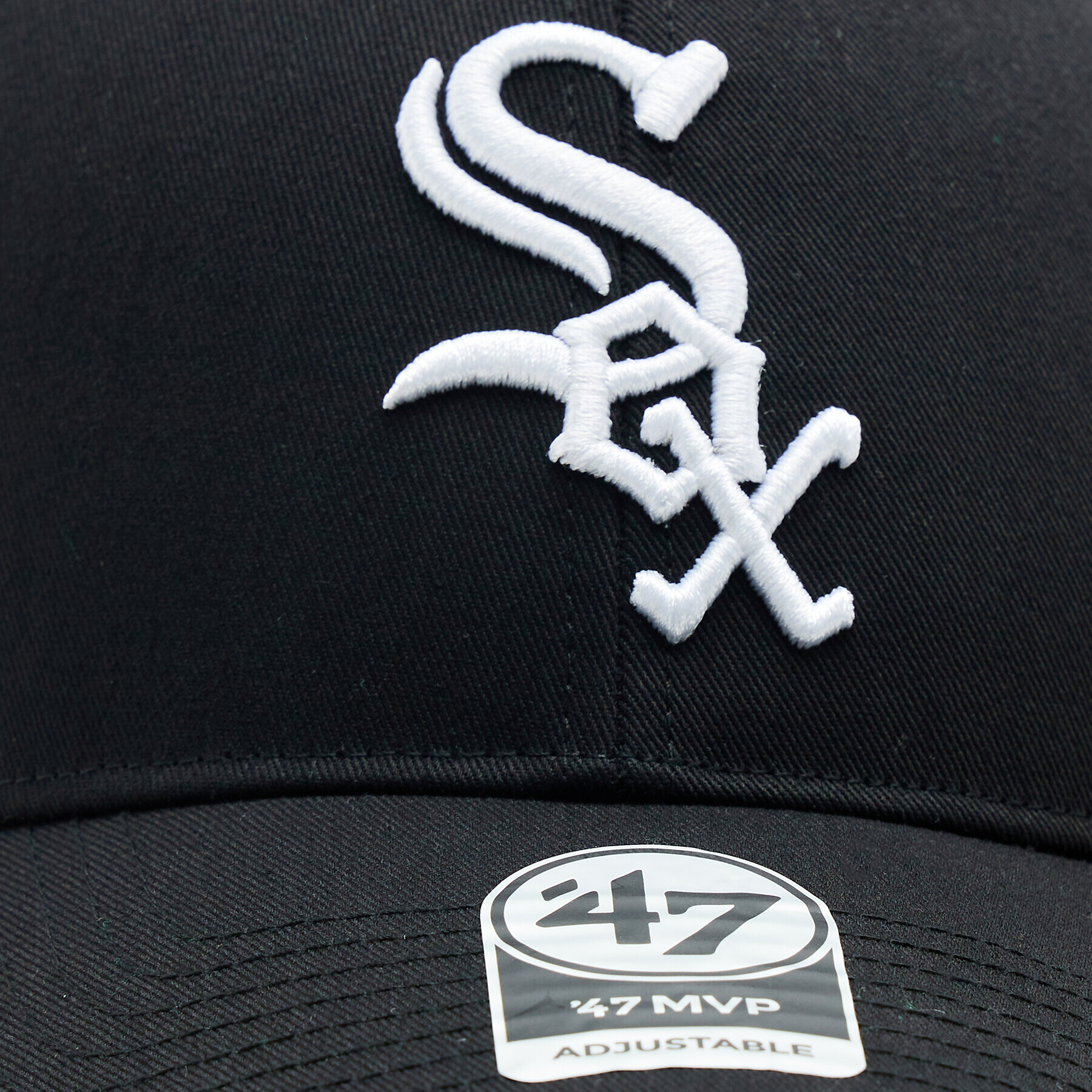 47 Brand Kapa s šiltom MLB Chicago White Sox Branson '47 MVP B-BRANS06CTP-BK Črna - Pepit.si