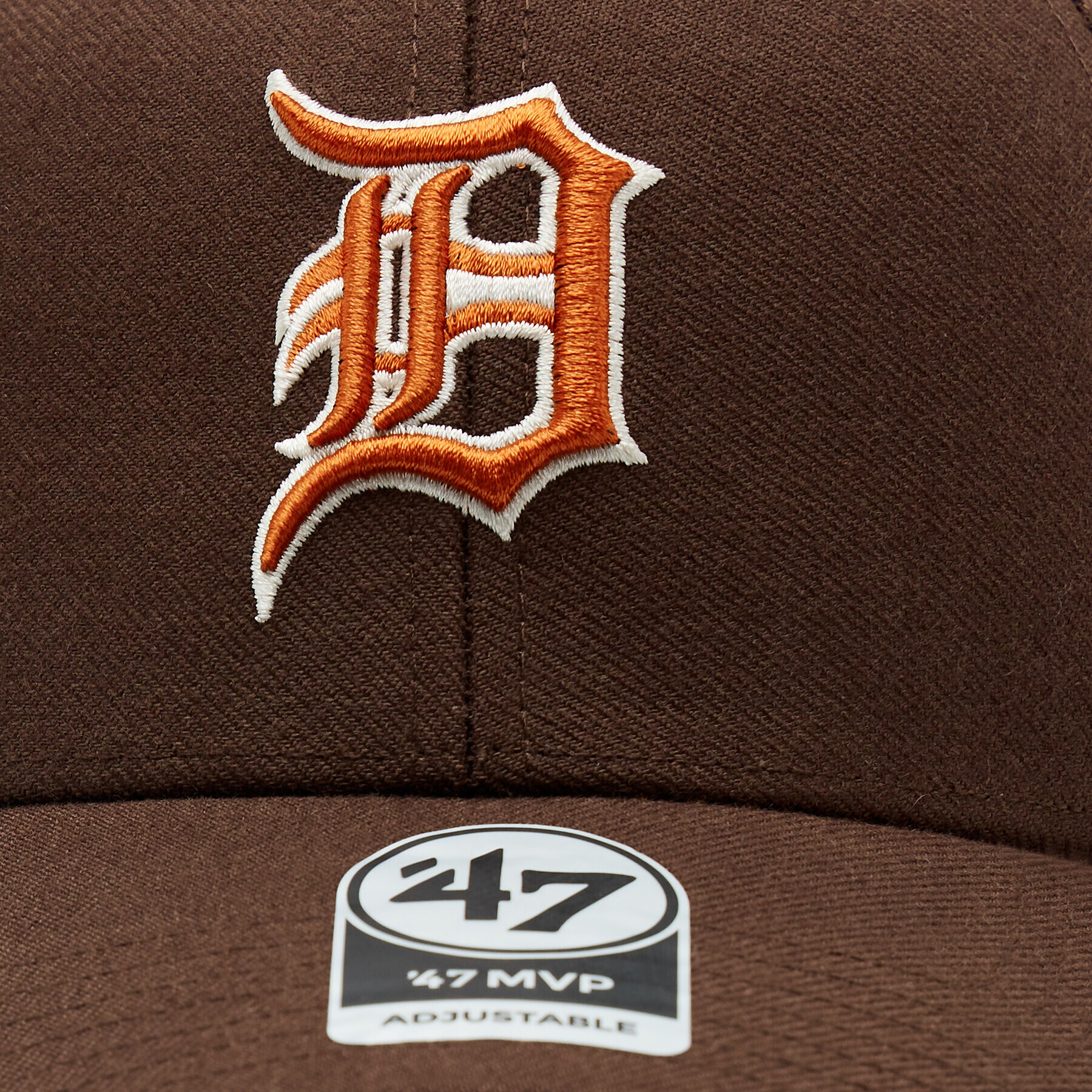 47 Brand Kapa s šiltom MLB Detroit Tigers Sure Shot Snapback '47 MVP B-SUMVP09WBP-BW Rjava - Pepit.si