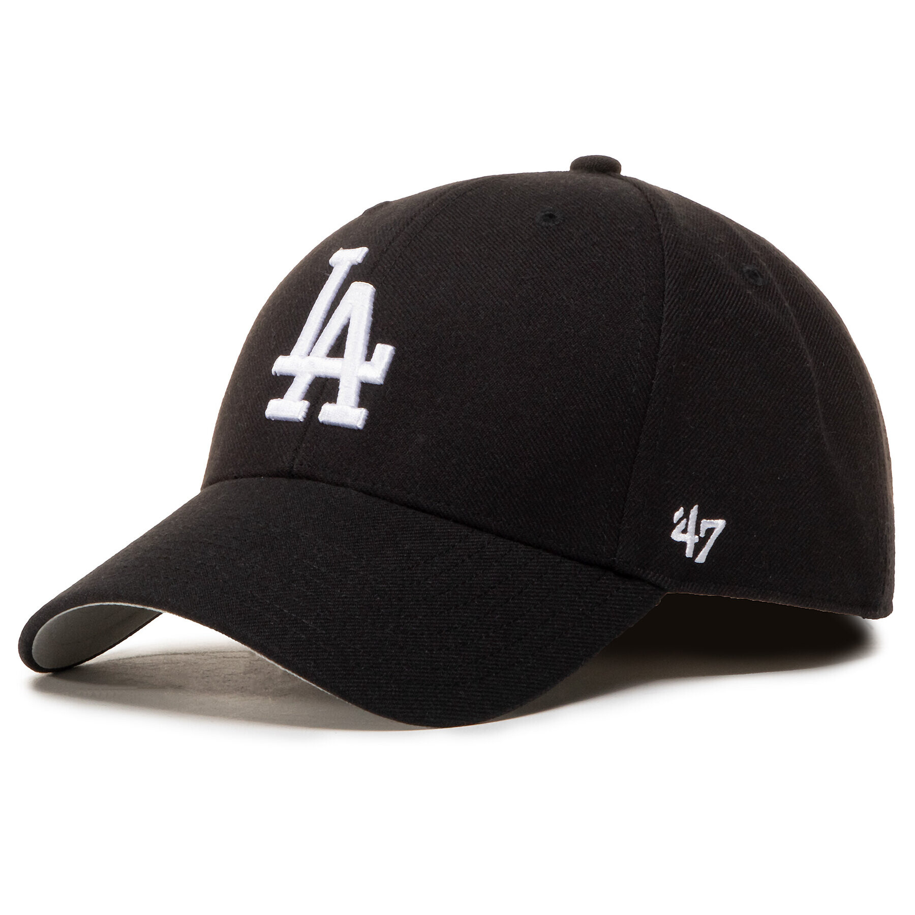 47 Brand Kapa s šiltom Mlb Los Angeles Dodgers '47 Mvp B-MVP12WBV-BKJ Črna - Pepit.si